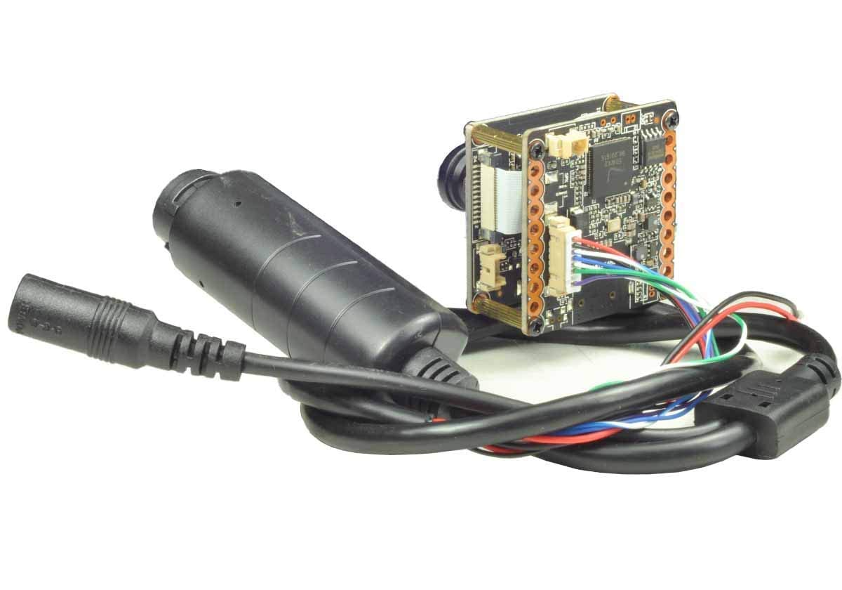 5MP POE IP Board Camera with 3 Lenses - Wired Network Security Camera Module for DIY, Repair & Upgrades | Ideal for Home Surveillance, Office Security & Smart Device Integration