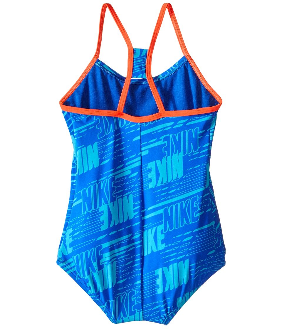 Nike Kids Girls' Racerback Tank Top - Big Kids Athletic Shirt in Hyper Cobalt Blue, Size 7 - Perfect for Running, Gym & Summer Sports Activities