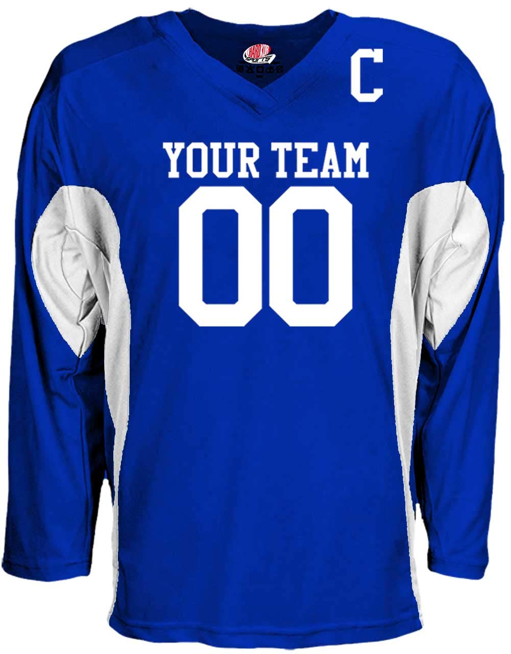 Custom Hockey Jersey with Names & Numbers - Personalized Team Uniform for House League Games & Tournaments - Perfect for Youth, Adult & Recreational Ice Hockey Players