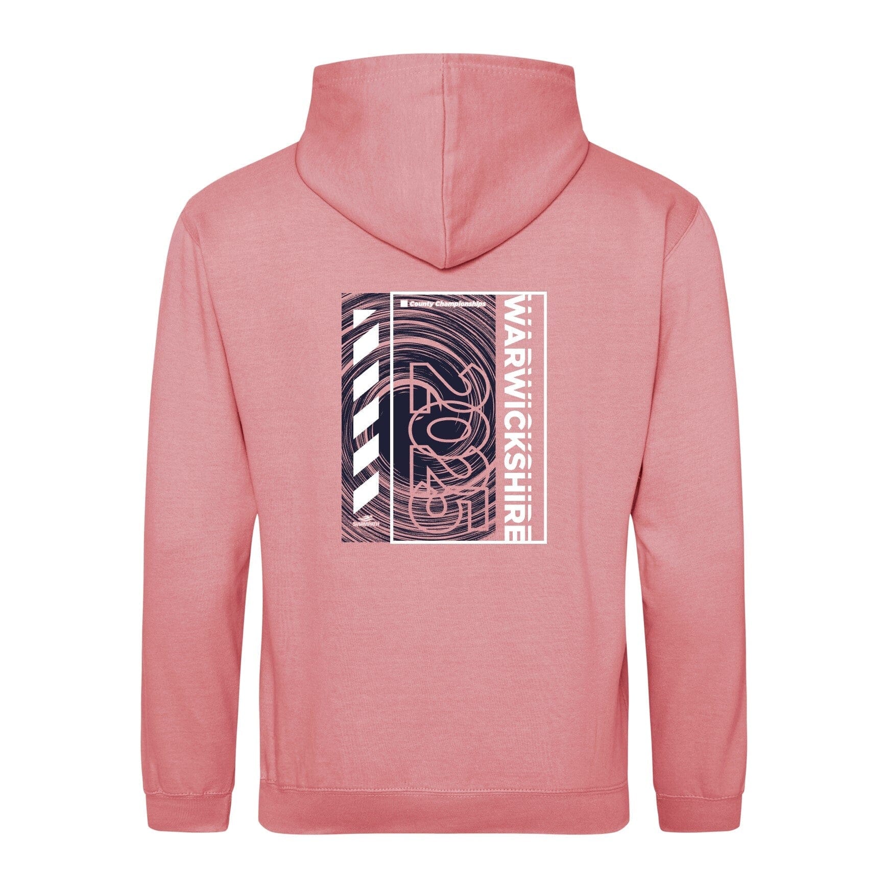 Warwickshire County Championships 2025 Hoodie - Dusty Rose | Comfortable Unisex Pullover for Sports Fans & Casual Wear