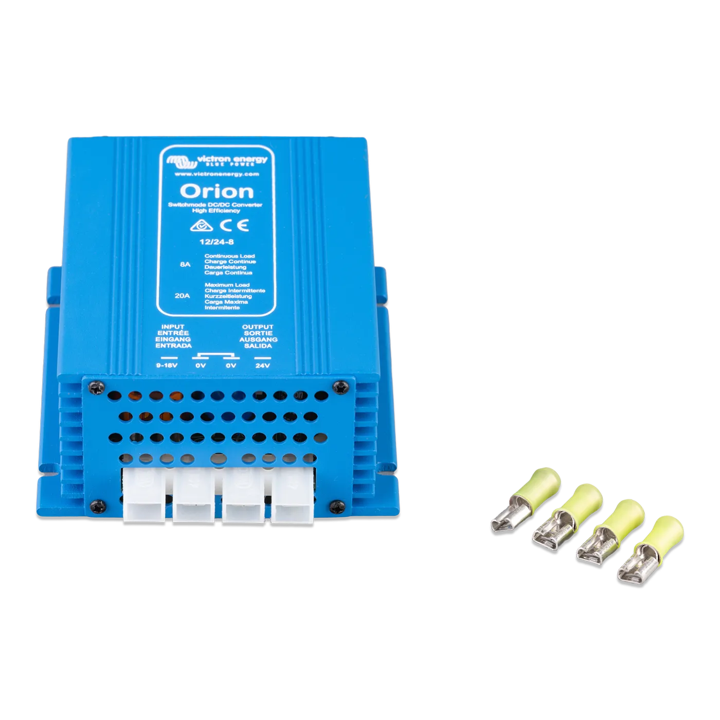 Victron Orion High Power Non-Isolated DC-DC Converter - 12V/24V to 12V/24V Voltage Regulator for RVs, Boats & Solar Power Systems
