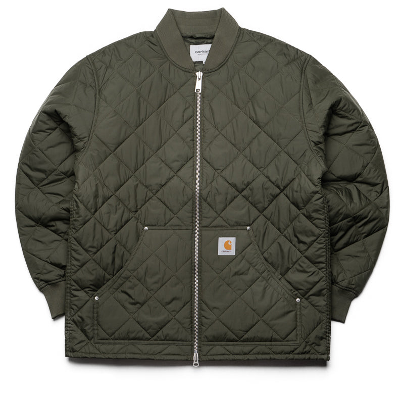 Carhartt WIP Myton Liner Jacket in Office Green - Men's Lightweight Workwear for Outdoor & Office Use