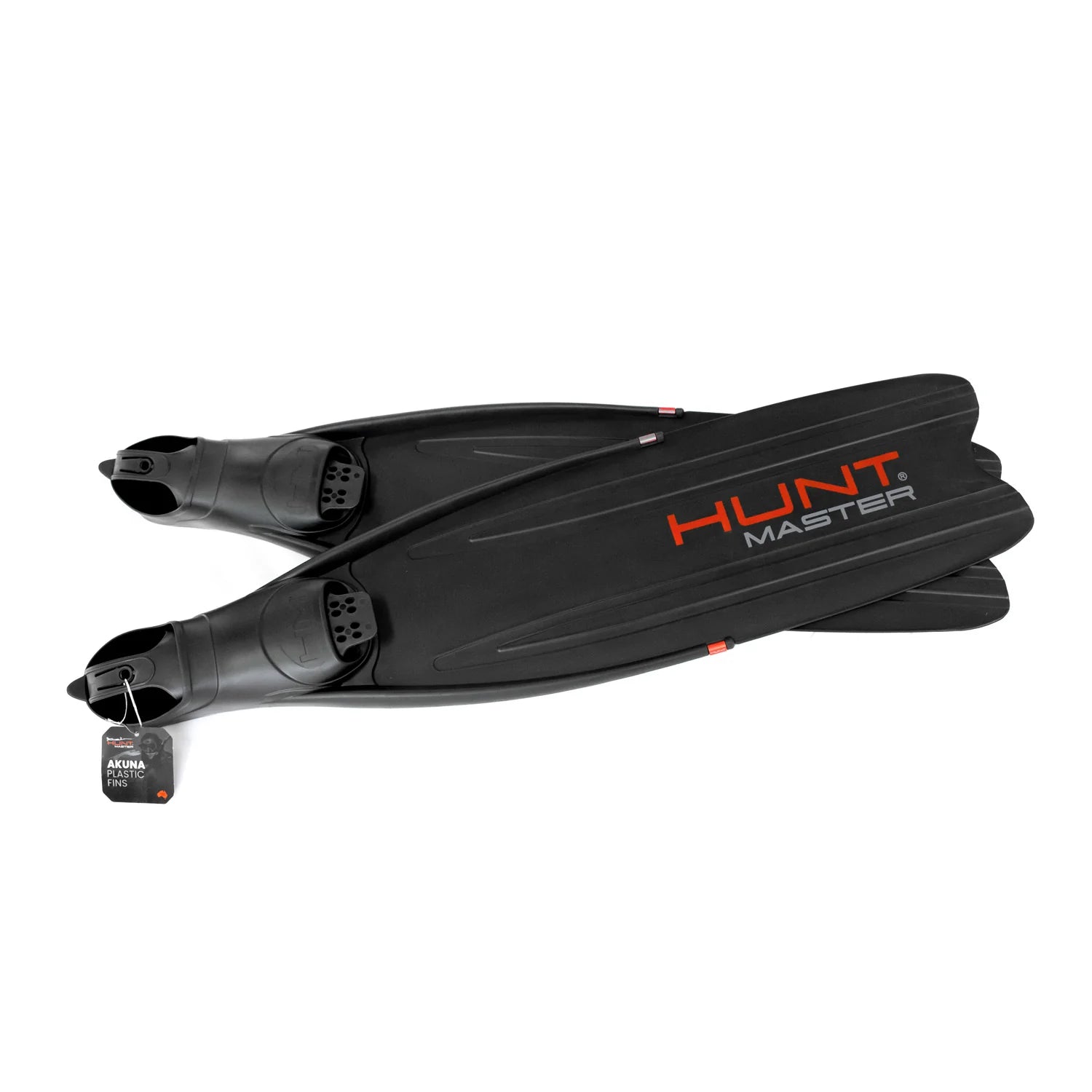 Hunt Master Akuna Dive Fins - Professional Swimming Fins for Scuba Diving, Snorkeling & Free Diving - Lightweight & Durable Design for Men & Women - Perfect for Ocean, Pool & Water Sports Adventures