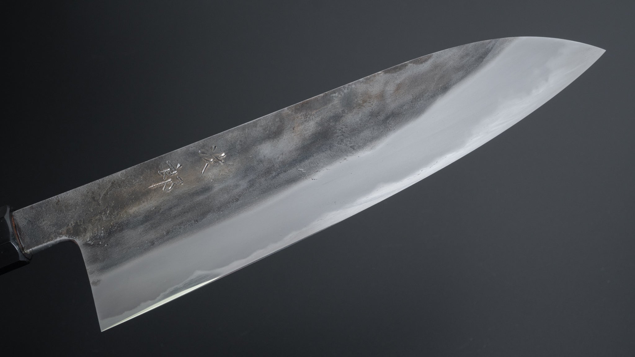 Jiro Tsuchime Wa Gyuto 225mm Japanese Chef Knife with Taihei Tagayasan Handle - Premium Kitchen Knife for Professional Chefs & Home Cooking