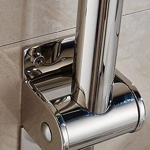 Foldable Safety Grab Bar - Adjustable Bathroom Support Rail for Toilet (24.5 Inches) - Non-Slip Shower Handle & Elderly Assist Device - Perfect for Seniors, Disabled & Post-Surgery Recovery