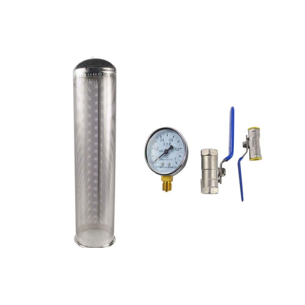TECHTONGDA #4 Stainless Steel Water Filter Bag - 304 Grade 20 Micron for Solid-Liquid Separation | Perfect for Water Treatment, Ink Filtration, Oil Purification & Beverage Processing | Home Brewing, Aquariums & Industrial Use