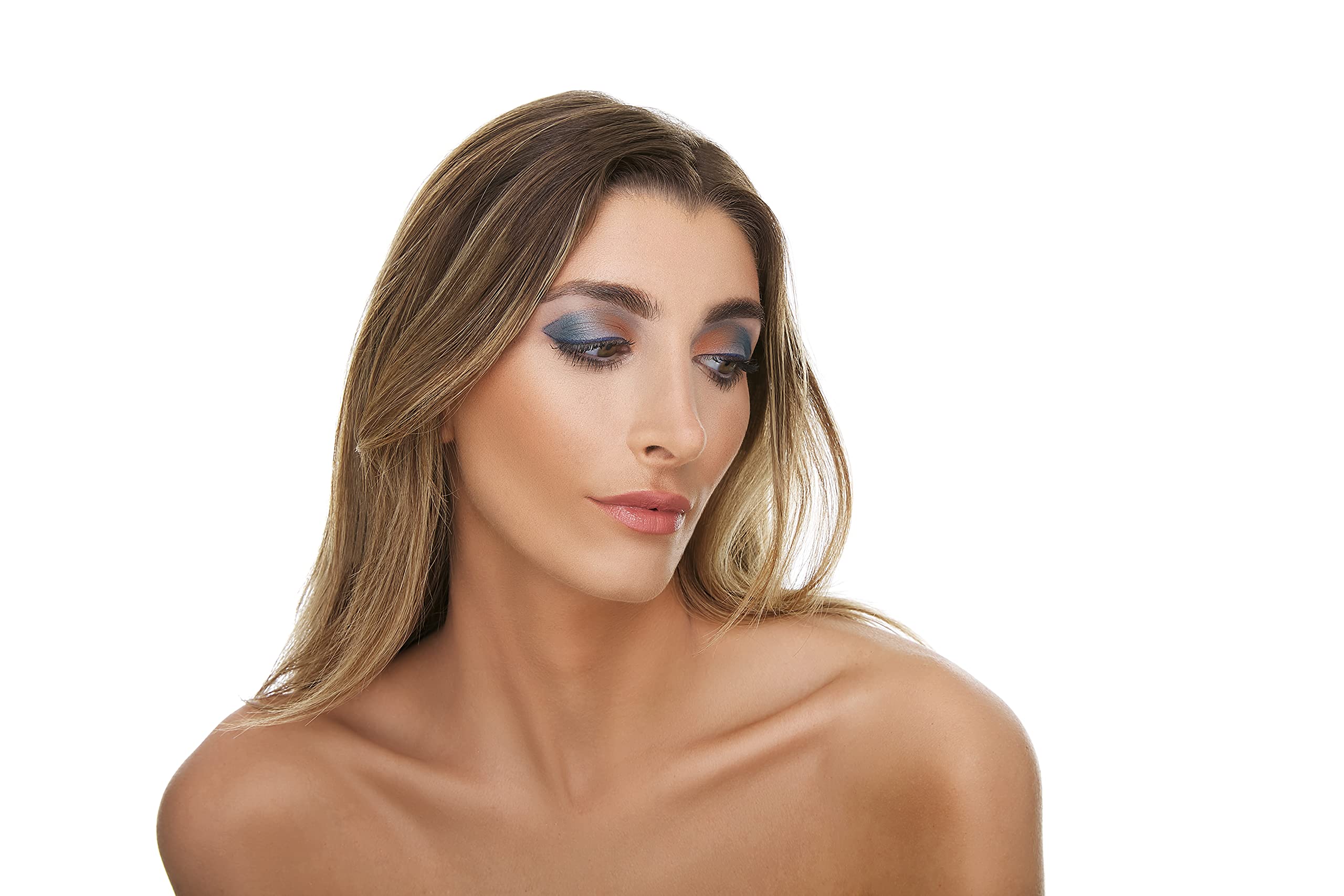 CAI BEAUTY NYC The Who Makeup Palette - 16 Color Eyeshadow Set with Glitter, Matte & Shimmer Finishes (Rainbow & Nude Shades) - Perfect for Rock Concerts, Night Out & Festival Makeup Looks