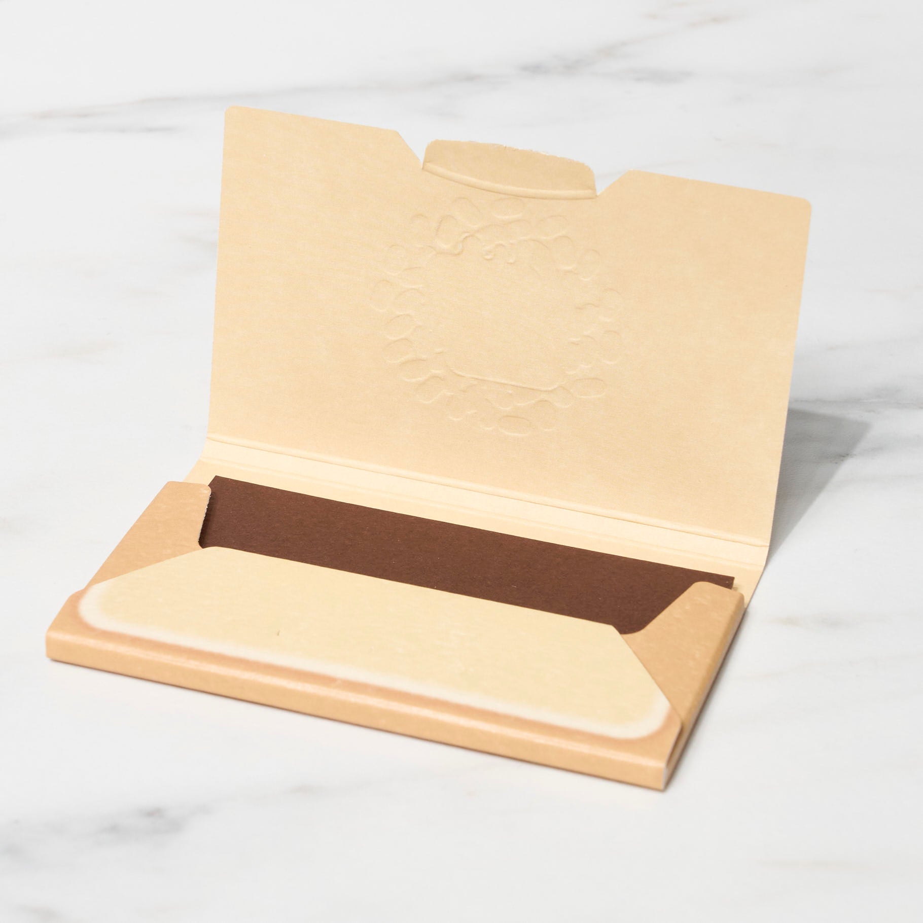 Premium Paper Card Holder - ICHIKUDO Slim Business Card Organizer for Professionals | Perfect for Networking Events, Conferences & Office Use