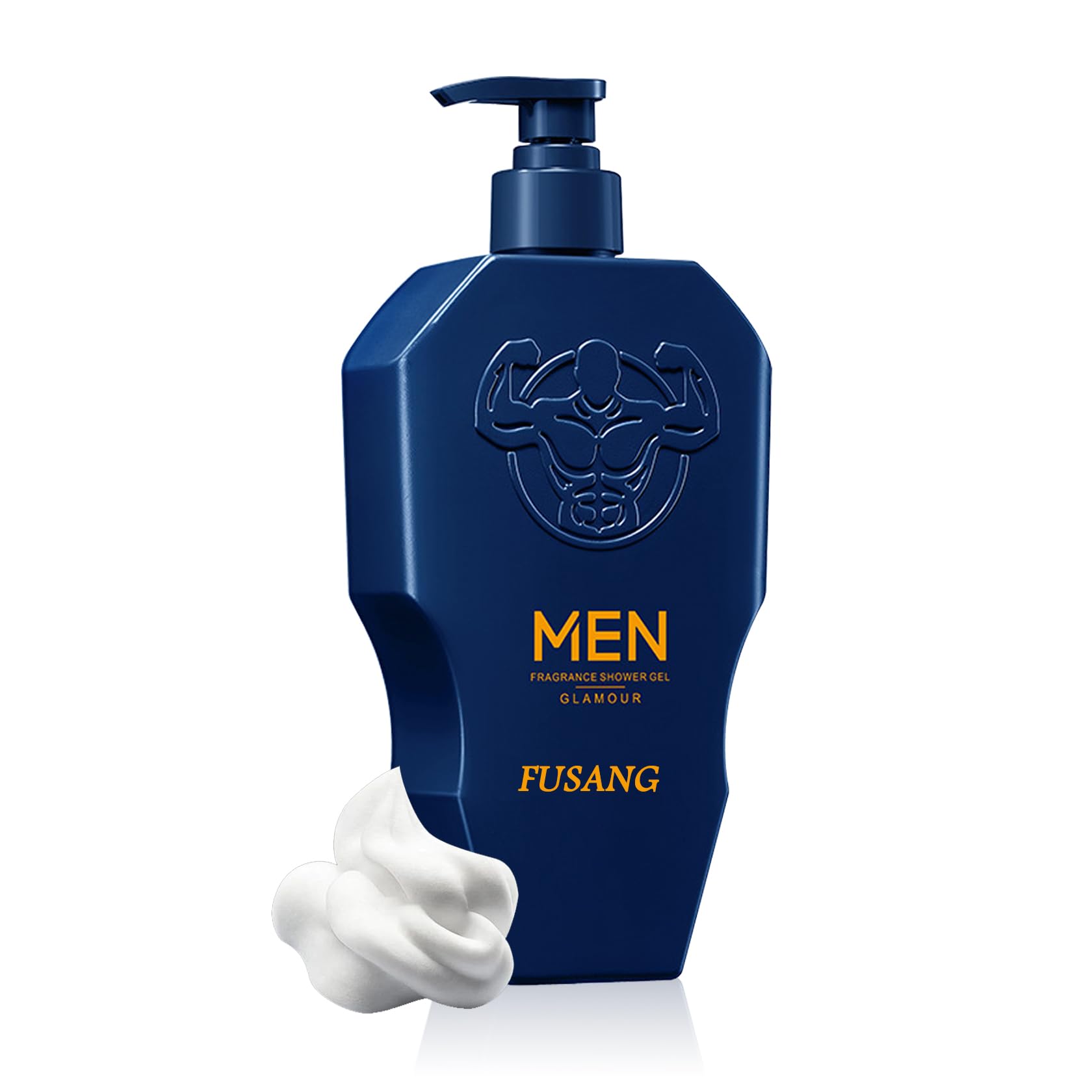 Men's Moisturizing Body Wash 500ml - Long Lasting Hydration Shower Gel for Dry Skin - Perfect for Post-Workout & Daily Shower Routine