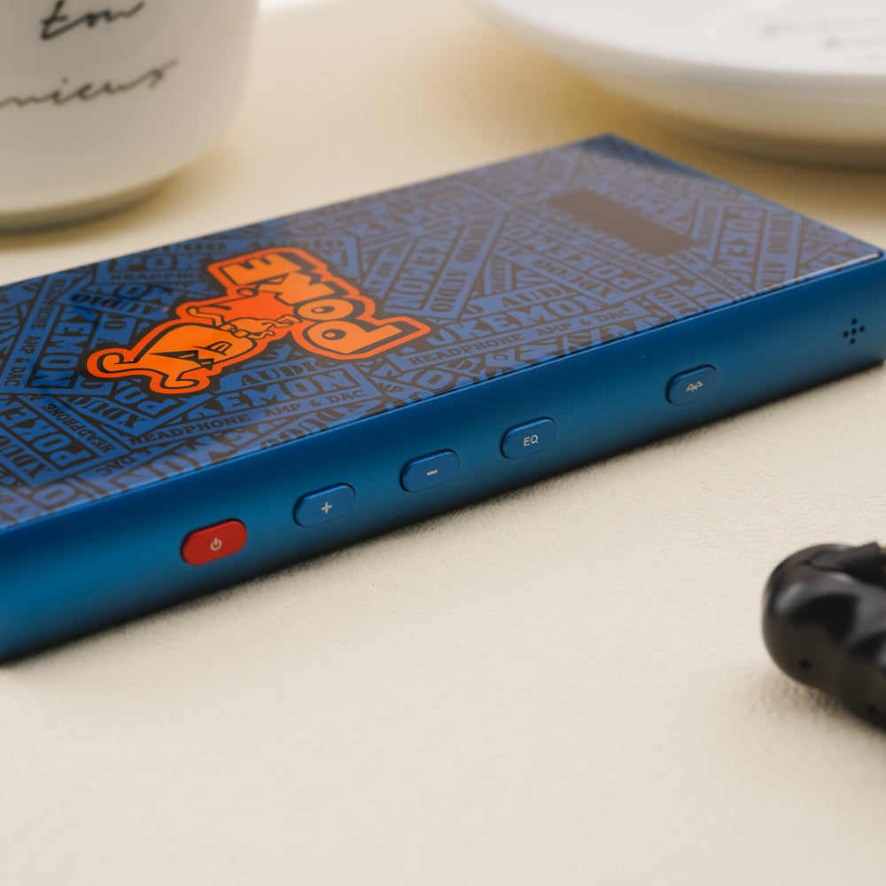 xDuoo POKE II Portable DAC & Headphone Amplifier with CS43198 Chip - 32Bit/384KHz Hi-Res Audio - Perfect for Travel, Commuting, and Home Listening