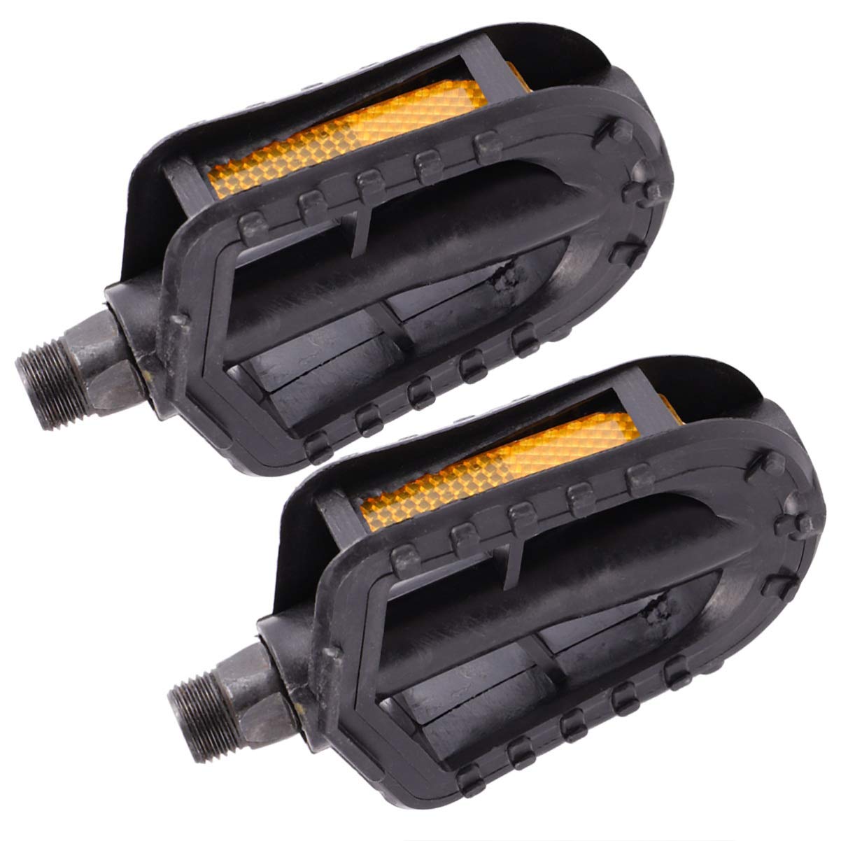 BESPORTBLE Kids Bike Pedals - 1 Pair Non-Slip Rubber Pedals for Mountain Bikes & BMX | Perfect for Boys & Girls Cycling, Commuting & Outdoor Adventures