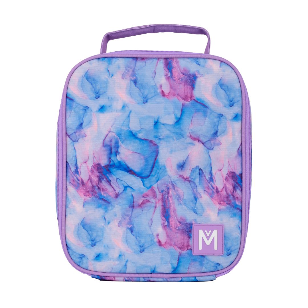 MontiiCo Large Insulated Lunch Bag for Women & Men - Leakproof Cooler Tote for Work, School, Picnics & Outdoor Activities | Aurora Design