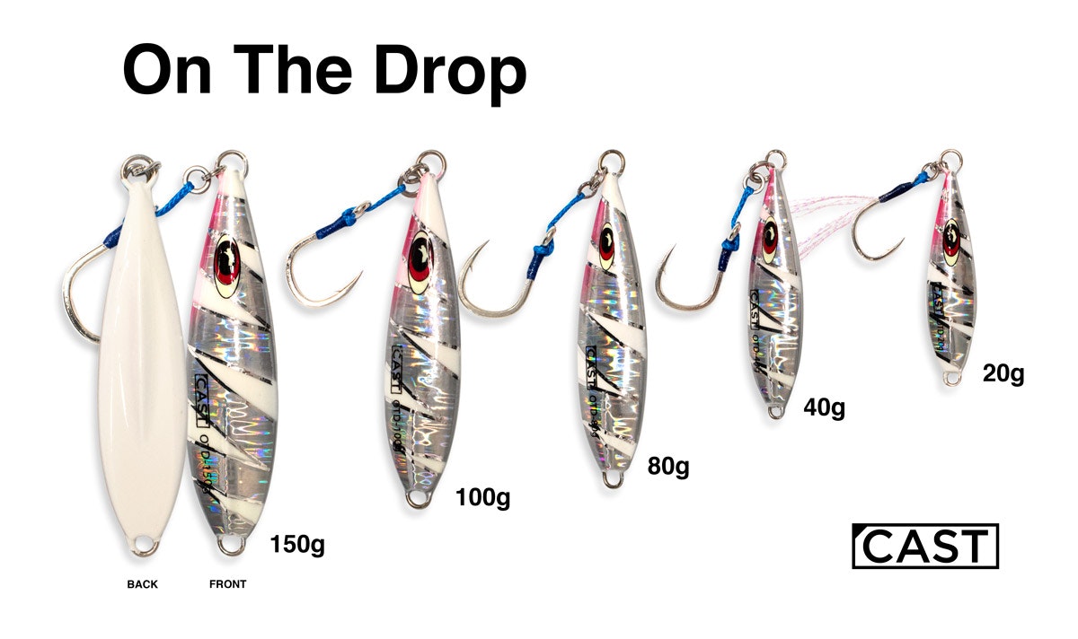 Premium 60g Slow Pitch Jig - Perfect for Deep Sea Fishing & Saltwater Drop Fishing | Ideal for Tuna, Grouper & Bottom Fish