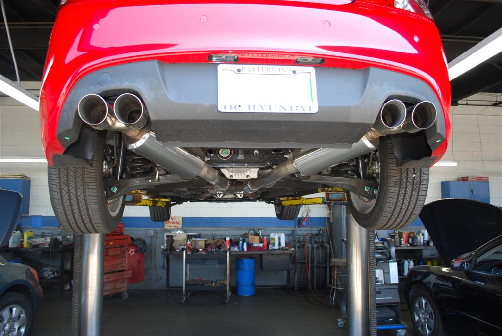 2010-2016 Hyundai Genesis Coupe BK38 Performance Cat-Back Exhaust System 508185 - Enhanced Sound & Power for Street Racing & Daily Driving