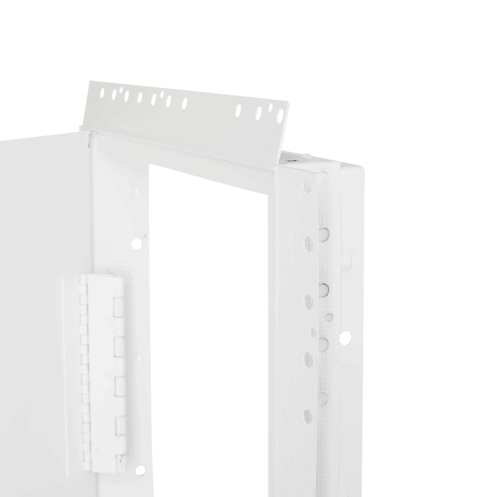 GB 4000 Drywall Bead Tape-in Mud-in Non-Exposed Flange Metal Access Door - 18x18 Inch with Neoprene Gasket & Keyed Cylinder Lock - Made in USA - Perfect for Walls and Ceilings in Residential & Commercial Construction