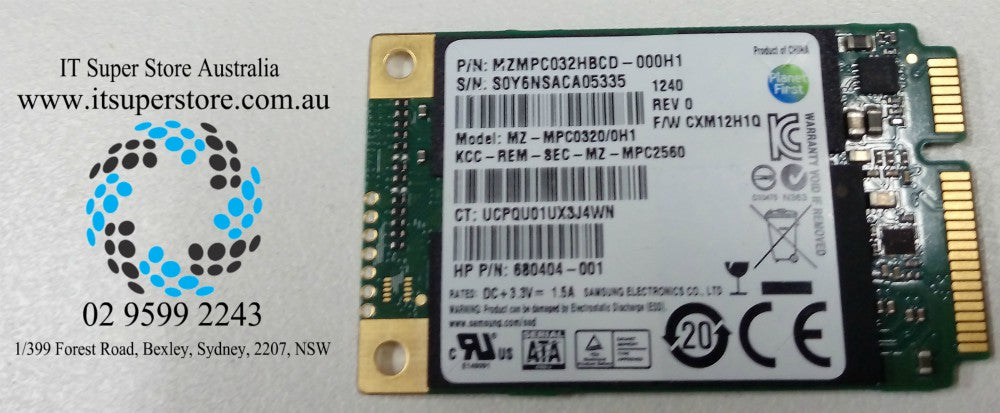 32GB SSD Solid State Drive 687100 001 - High Speed Storage Upgrade for Laptop, Desktop & Gaming PC - Boost Performance for Work, Gaming & Multimedia