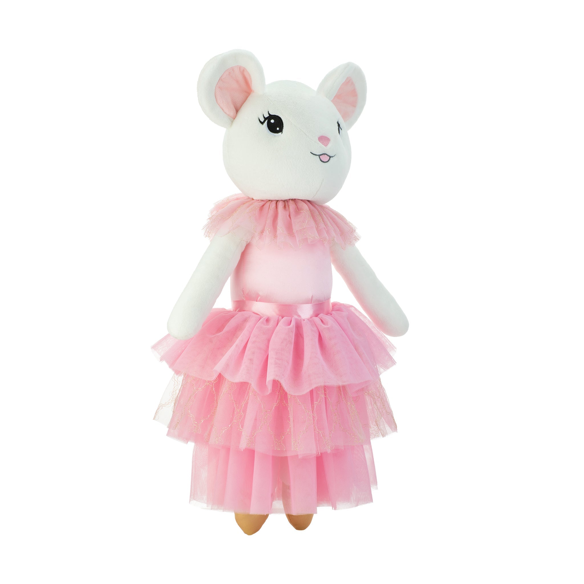 Claris The Mouse Big Pink Parfait Plush Doll - Soft Stuffed Animal Toy for Kids, Kawaii Collectible Gift for Anime Fans | Perfect for Bedroom Decor, Birthday Presents & Cute Photo Props