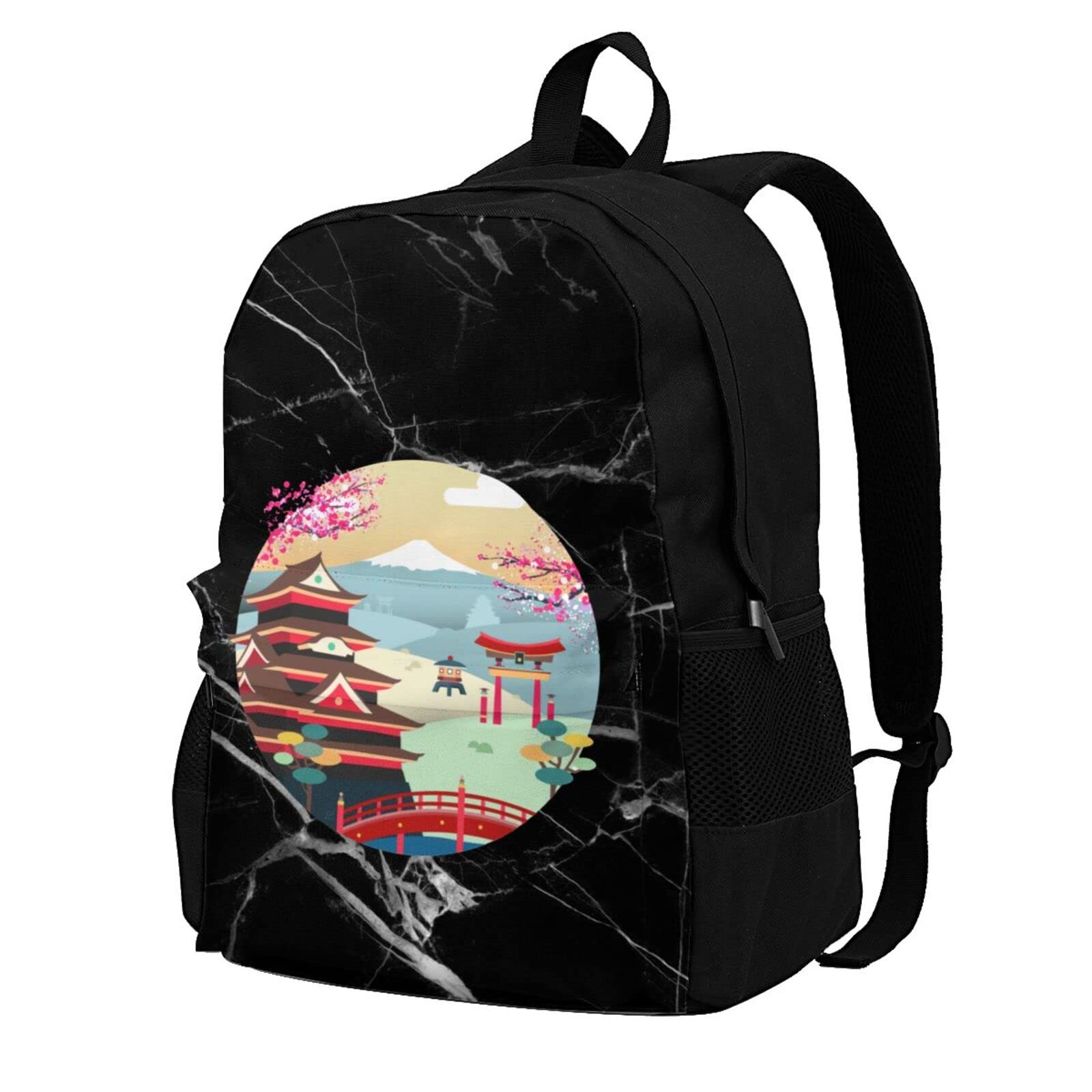 Veswiya Fuji Mountain Backpack - Laptop & School Bag for Travel, Work & College