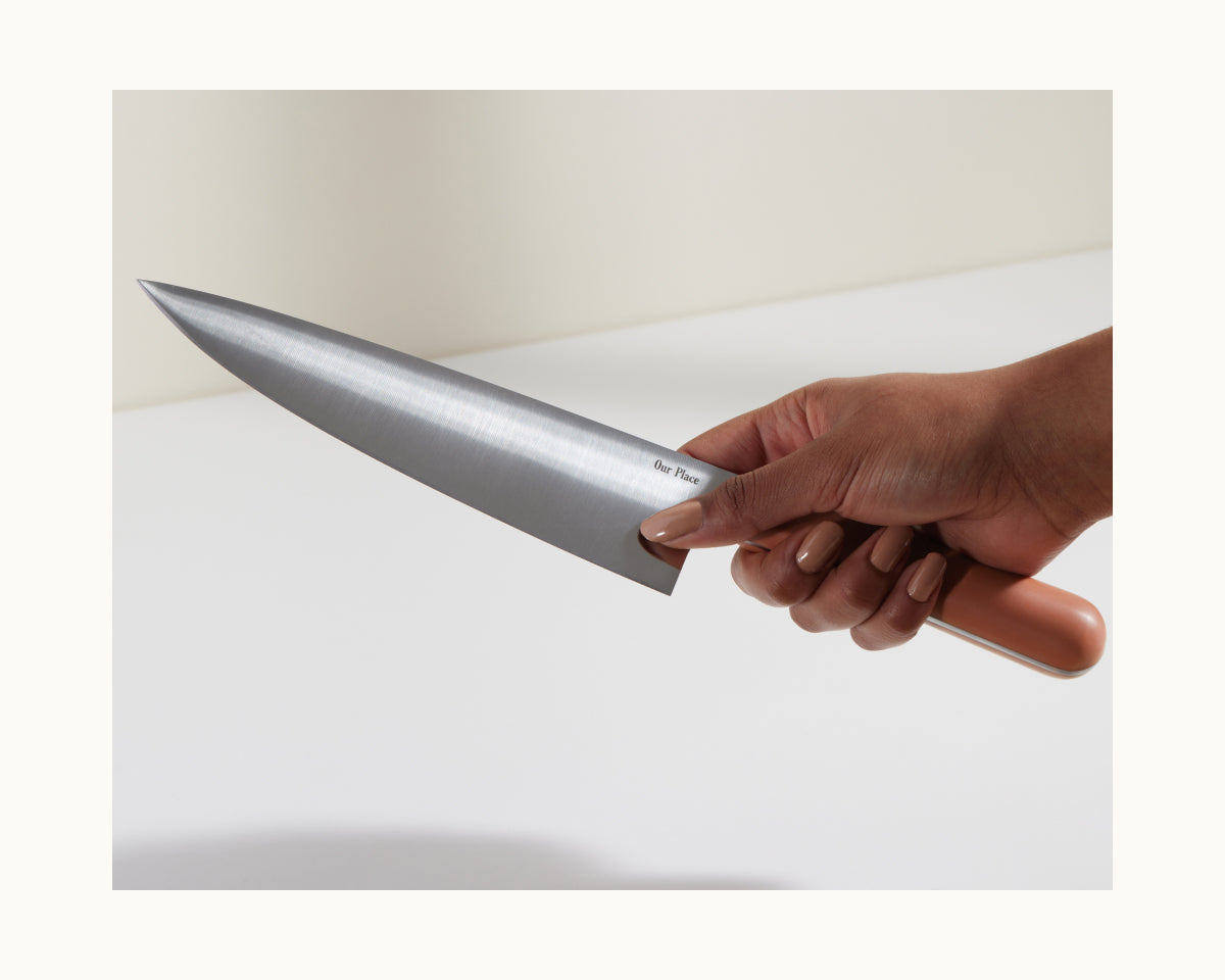 Premium 8-Inch Chef's Knife - High Carbon Stainless Steel Kitchen Knife for Professional & Home Cooking - Perfect for Slicing, Dicing, and Chopping Vegetables, Meat, and Herbs