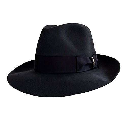 Verdi Fur Felt Hat for Women & Men - Classic Wide Brim Fedora Style - Perfect for Outdoor Activities, Weddings, and Fashion Events
