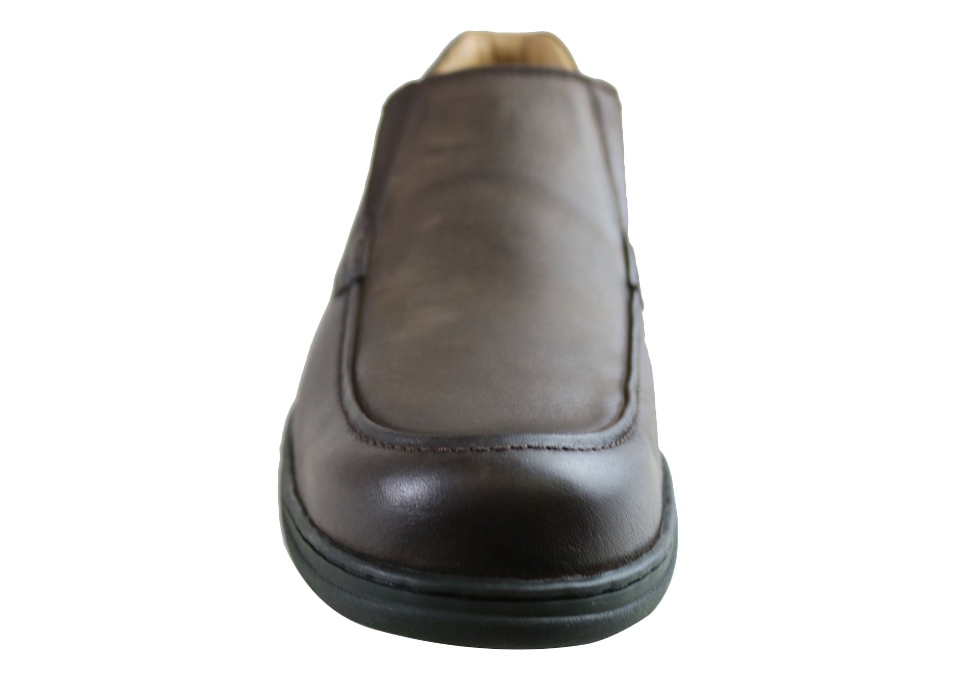 Ferricelli Vinnie Men's Leather Slip-On Comfort Shoes - Handmade in Brazil - Perfect for Casual Wear, Office & Travel