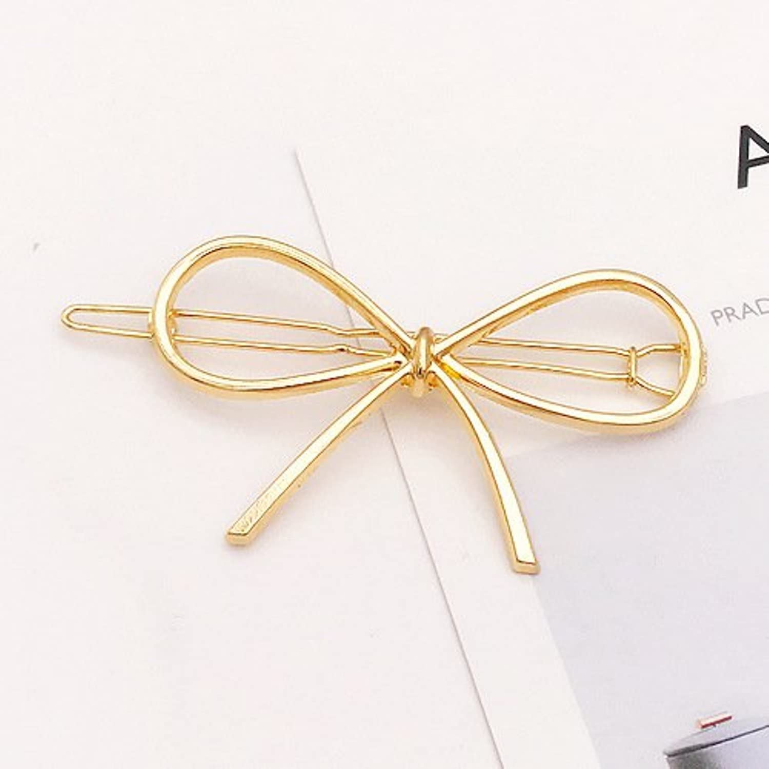 Snowpearl Metal Geometric Hair Clips for Women & Girls - Elegant Barrettes & Hair Pins for Party, Wedding & Everyday Styling