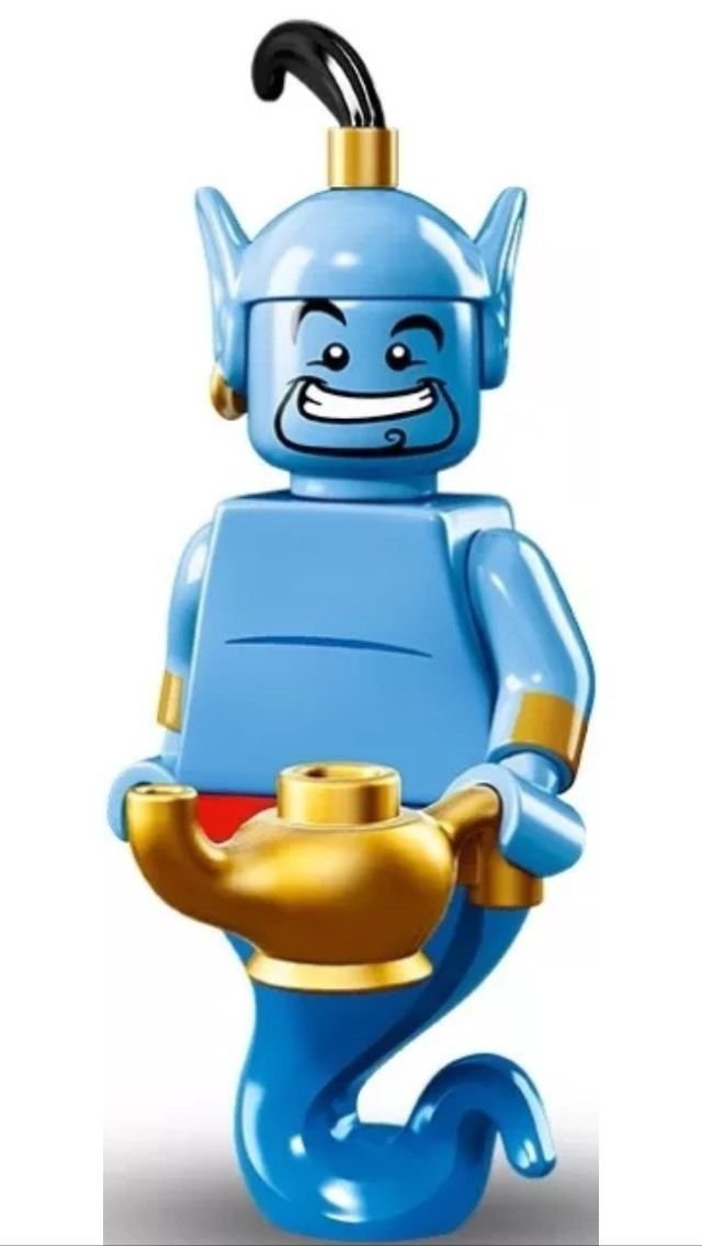 LEGO Disney Series 16 Collectible Minifigures - Genie from Aladdin (71012) | Disney Toy Collection for Kids & Adults | Perfect for Playtime, Display & Gift Giving