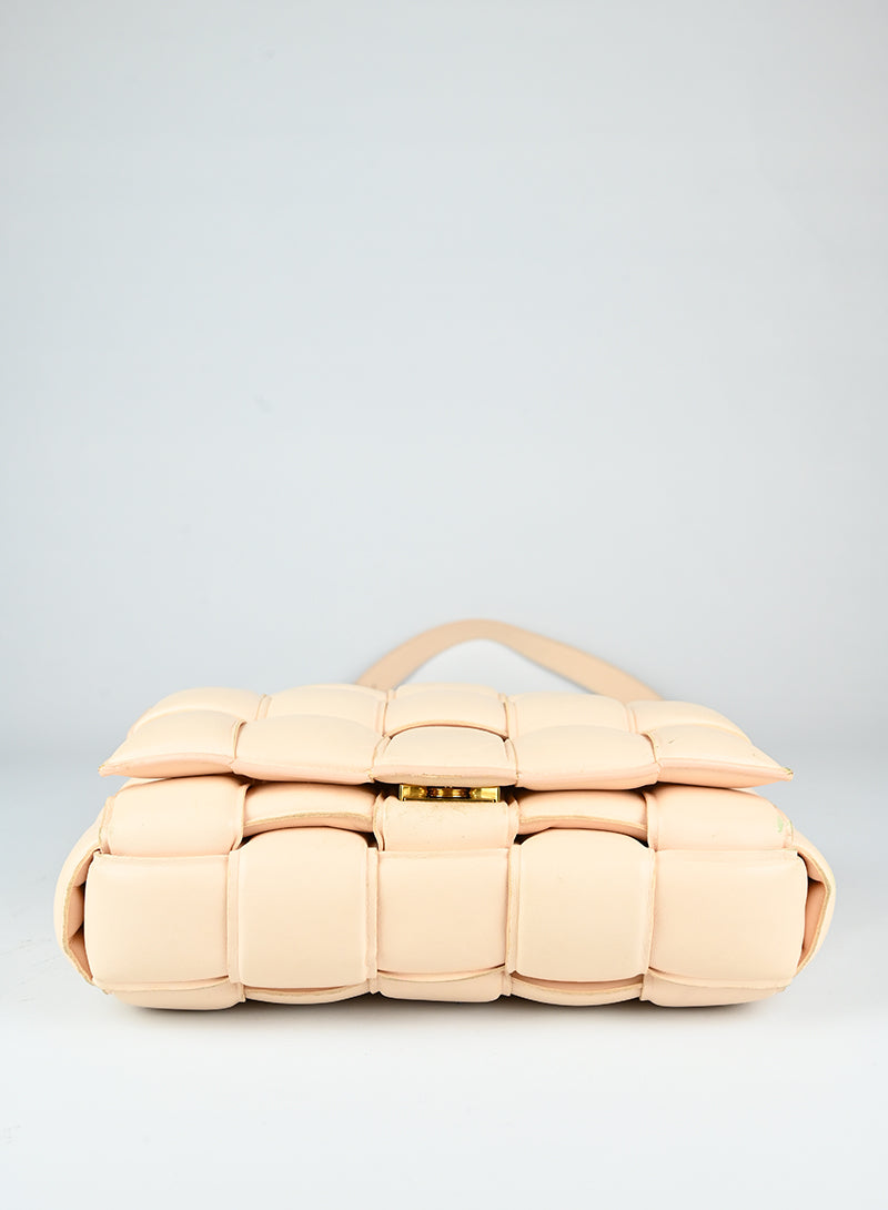Bottega Veneta Padded Cassette Bag in Pink - Luxury Crossbody Shoulder Bag for Women | Perfect for Date Night, Office & Travel Accessories