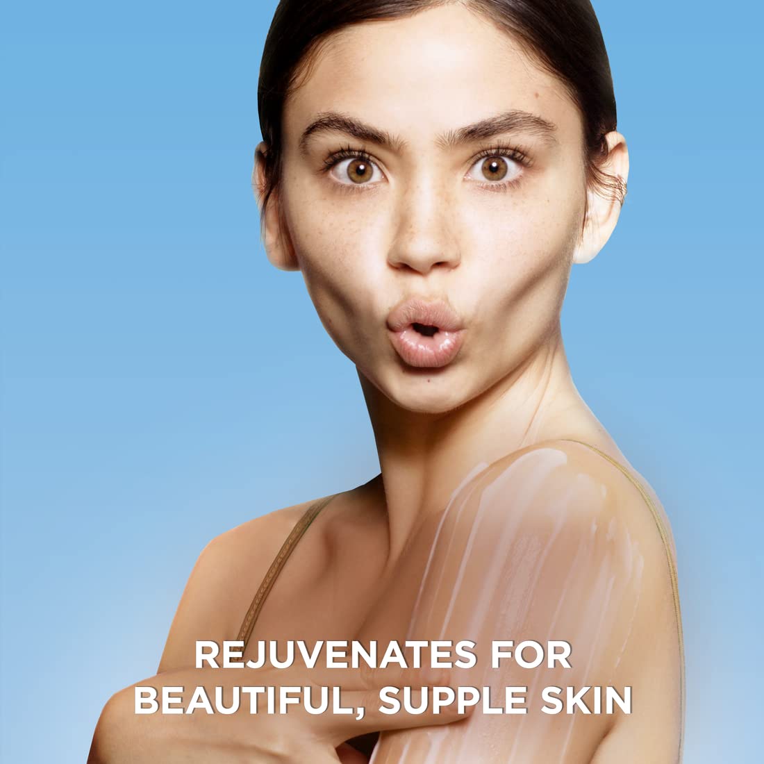 St. Ives Renewing Hand & Body Lotion with Pump - Daily Moisturizer with Collagen & Elastin for Dry Skin | 100% Natural Moisturizers | 21 fl oz, 4 Pack | Perfect for Women's Daily Skincare Routine & Gift Sets
