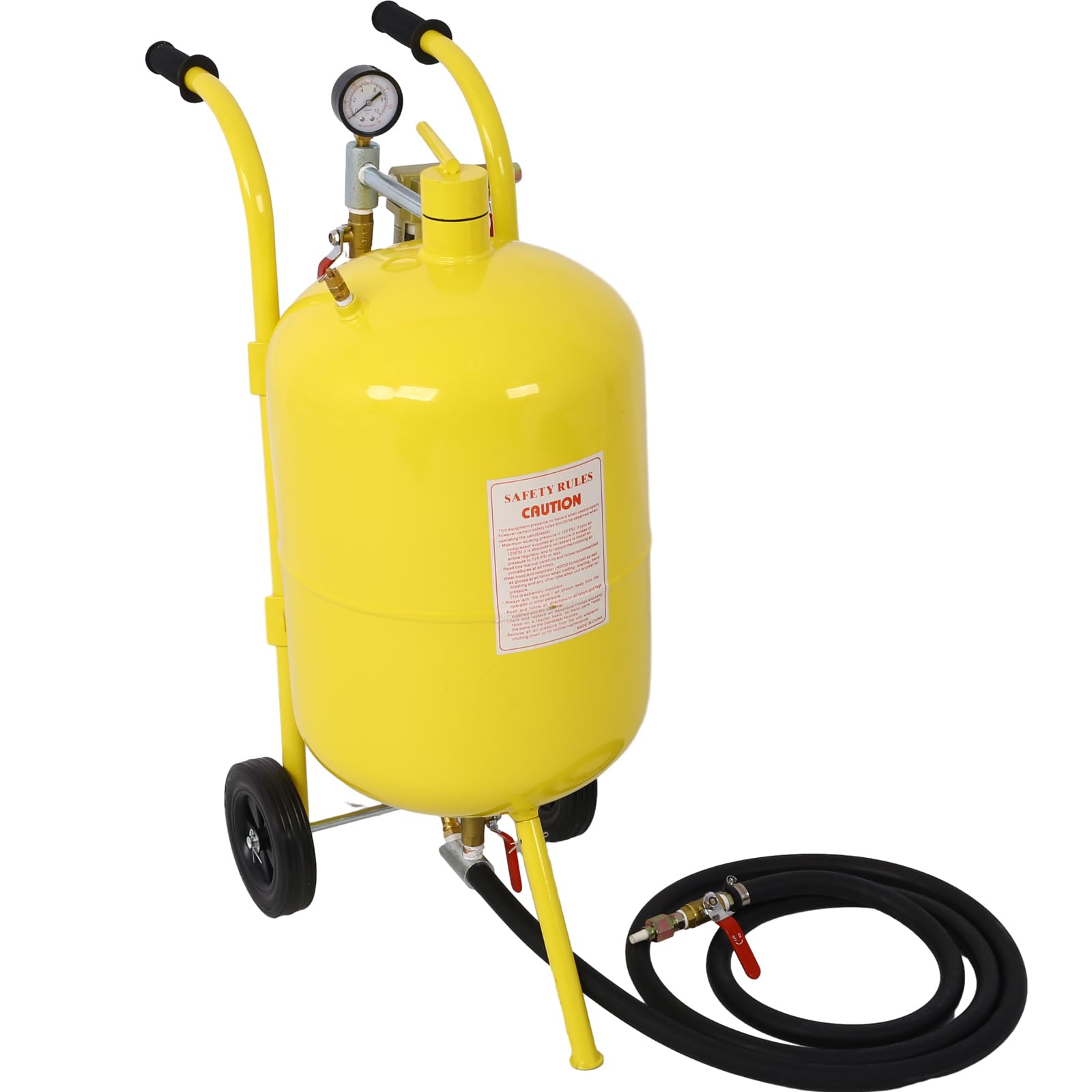 Non-Abrasive Blaster - 10 Gallon Media Blaster for Gentle Surface Cleaning | Perfect for Auto Restoration, Rust Removal & Industrial Cleaning