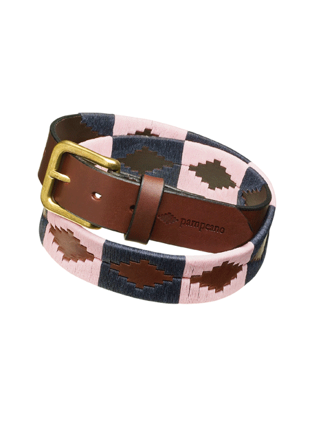 Authentic Argentinian Polo Belt - Genuine Leather Pampeano Belt for Men & Women - Perfect for Equestrian, Polo & Casual Wear