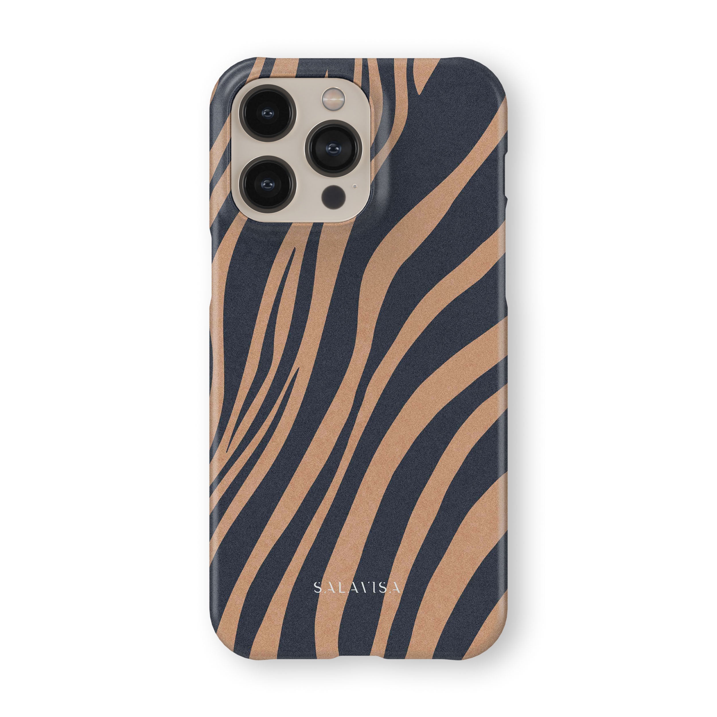 Premium Copper Zebra Pattern Phone Case - Durable & Stylish Protective Cover for iPhone & Samsung - Perfect for Everyday Use, Travel & Outdoor Adventures
