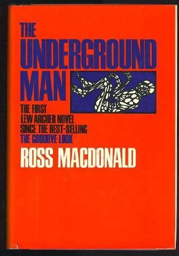 The Underground Man by Ross Macdonald - Vintage 1971 Hardcover Mystery Novel | Perfect for Book Collectors & Classic Crime Fiction Fans