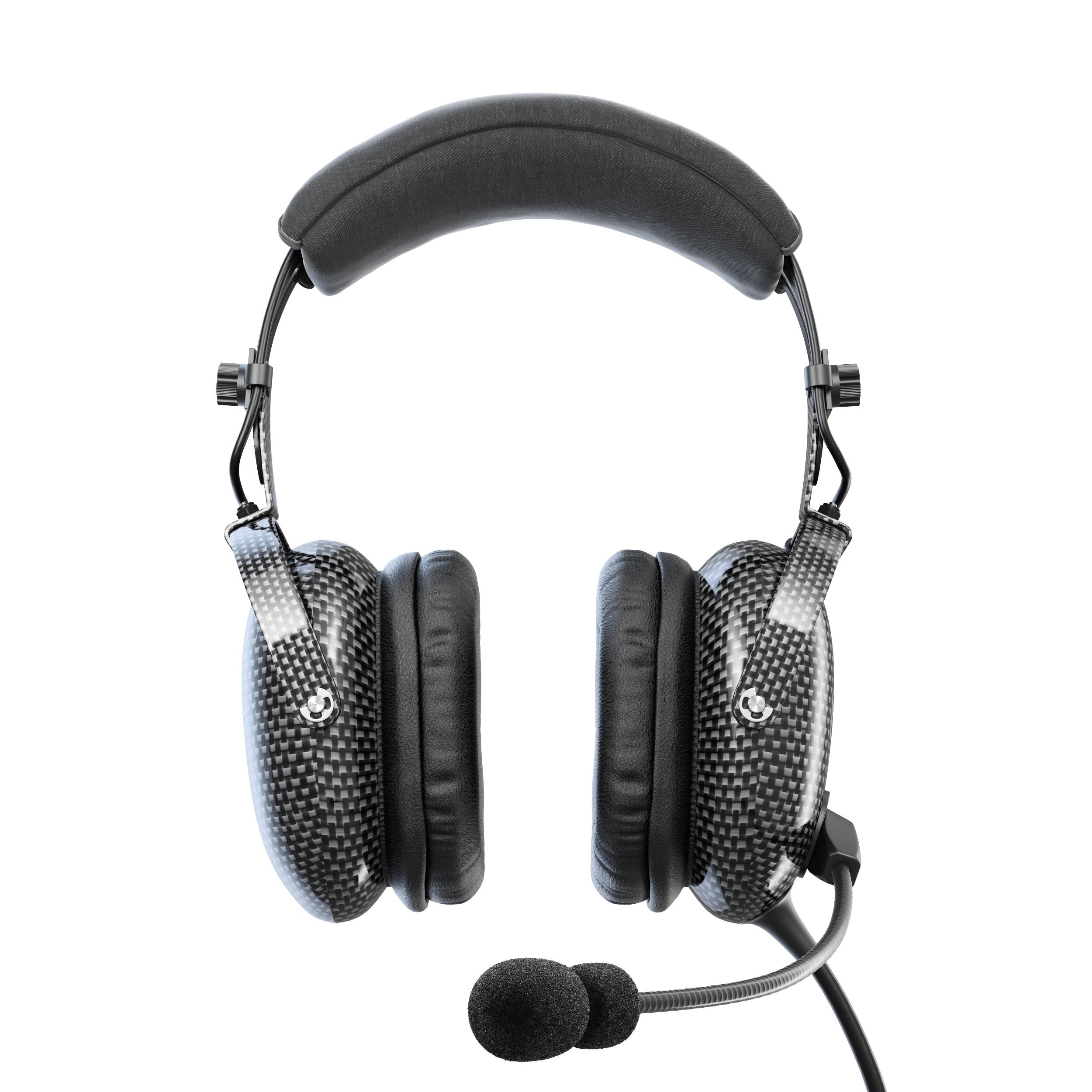 Faro G3 ANR Aviation Headset with Active Noise Reduction - Carbon Fiber Bluetooth Pilot Headset for Professional & Student Pilots - Perfect for Flight Training, Cockpit Communication & Air Traffic Control