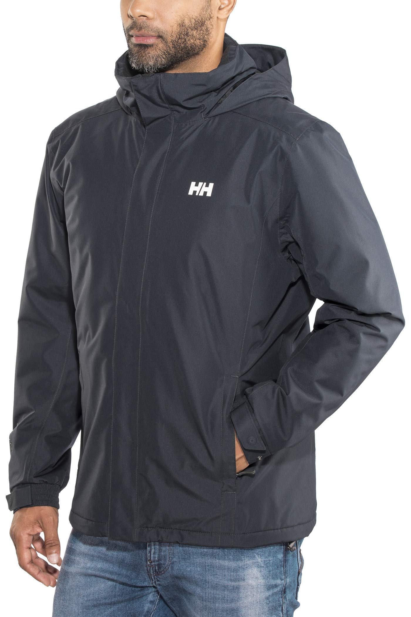 Helly Hansen Dubliner Insulated Jacket - Waterproof Winter Coat for Men, Warm Windproof Outdoor Jacket for Hiking, Skiing & Cold Weather