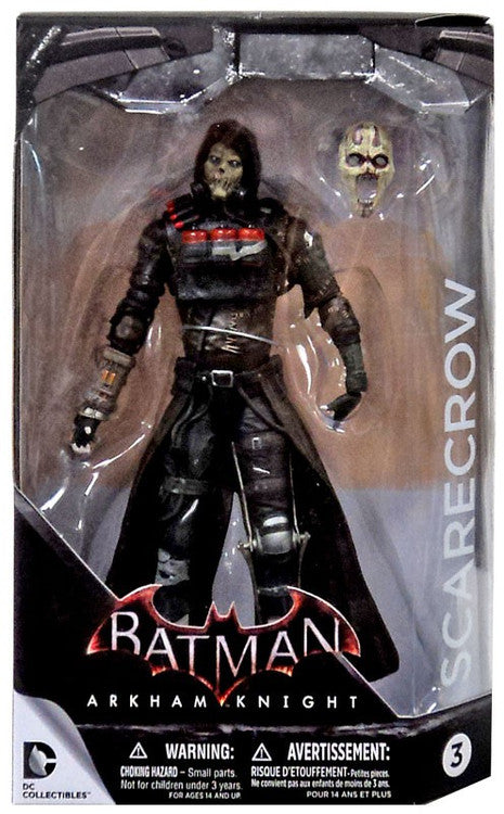 Batman Arkham Knight Scarecrow Action Figure - Sealed Collectible (DC Comics) - Perfect for Display, Gaming Rooms & DC Superhero Collections