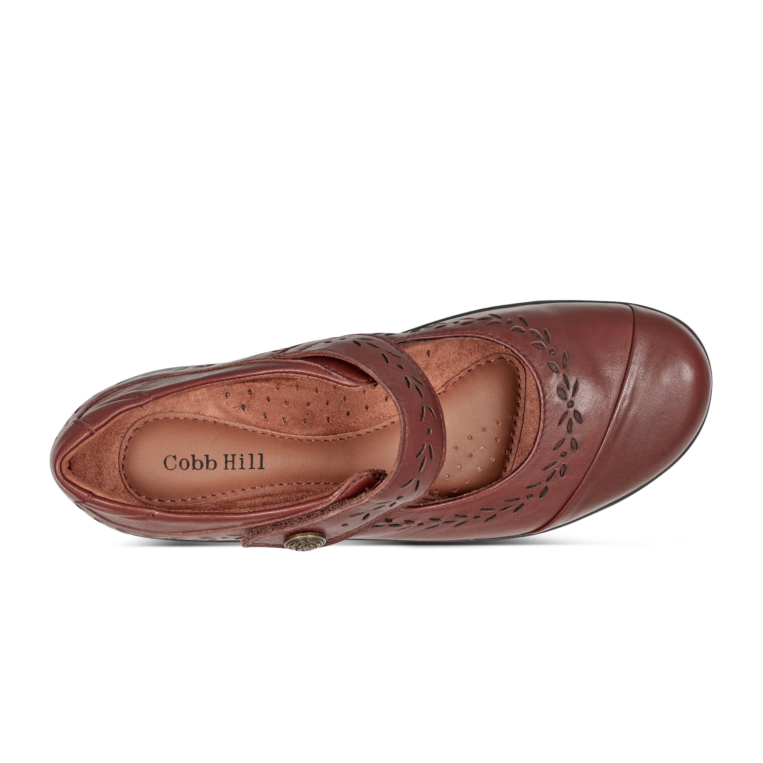 Women's Perry Casual Mary Jane Ballet Flats - Comfortable Slip-On Shoes for Work, Walking & Everyday Wear