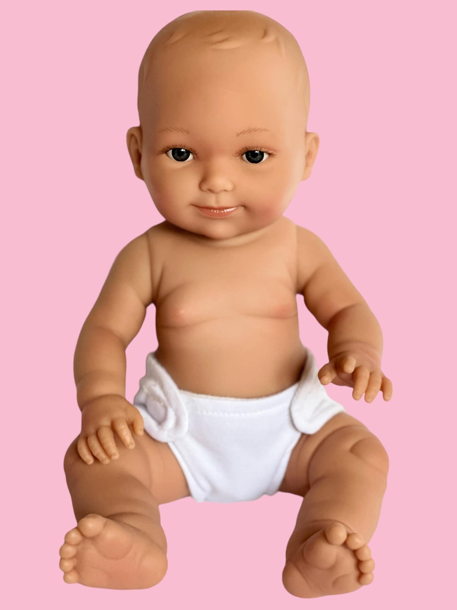Ann Lauren Baby Doll Diapers 4 Pack - Soft & Absorbent Doll Diapers for 15