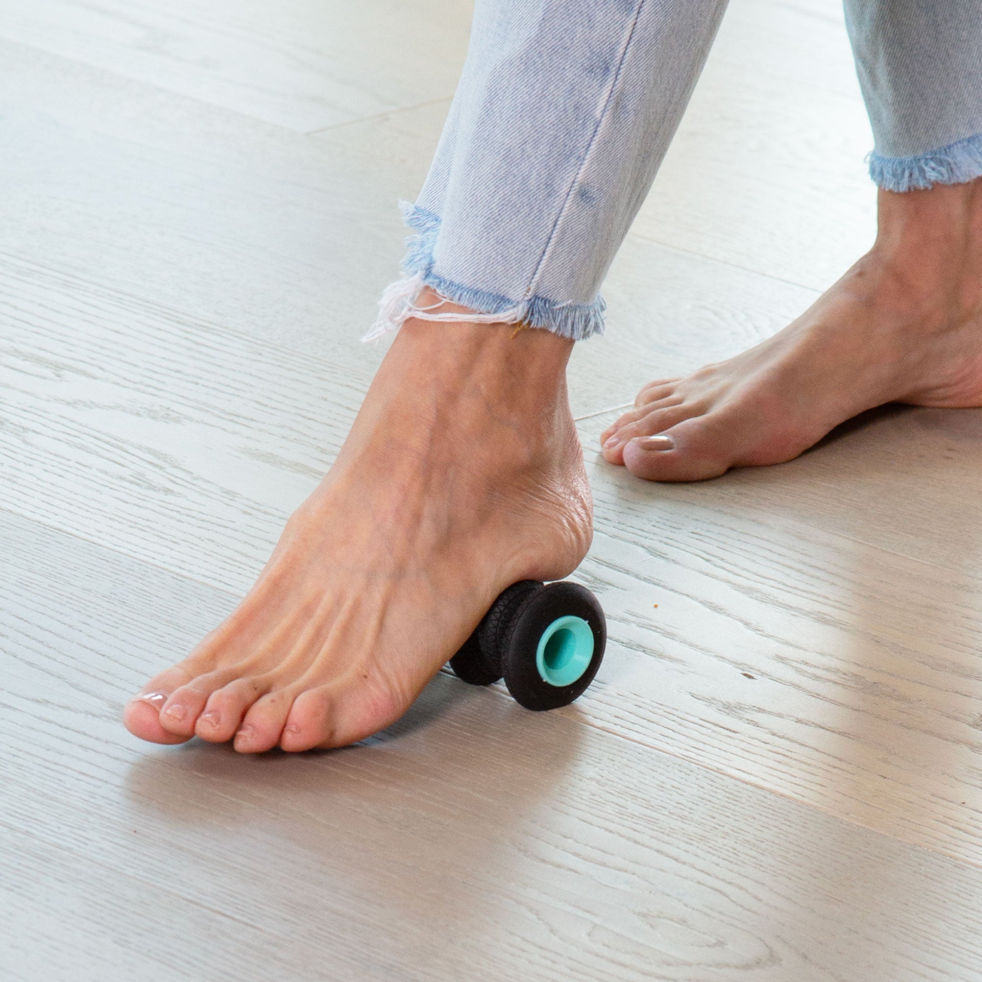 Chirp Wheel Foot Roller 2 Pack - Deep Tissue Massage for Plantar Fasciitis & Foot Pain Relief - Perfect for Athletes, Runners & Office Workers