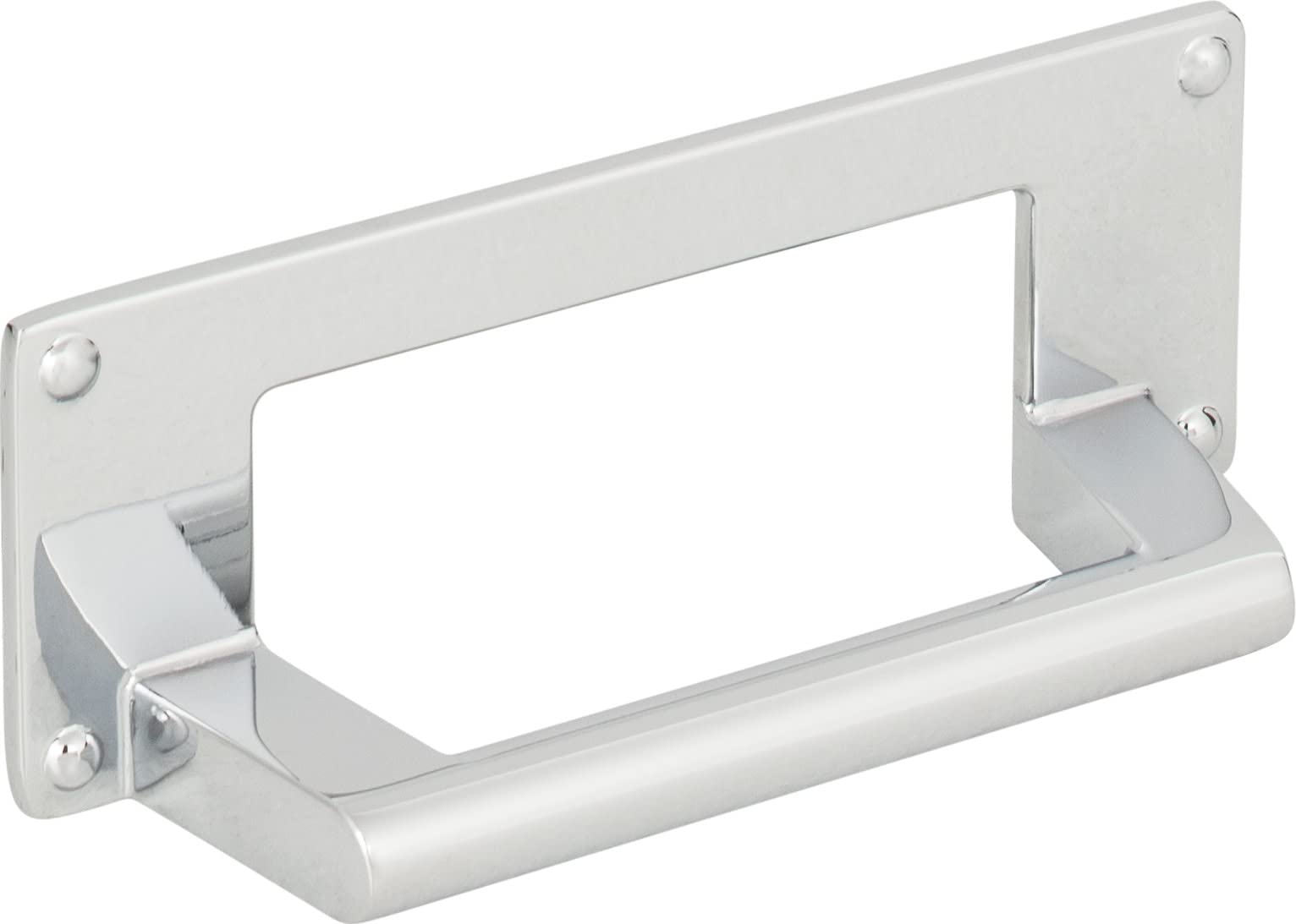 Atlas Homewares A301-WB Bradbury Collection Cup Pull - Warm Brass Cabinet Handle for Kitchen & Bathroom Cabinets, Drawers & Furniture Hardware