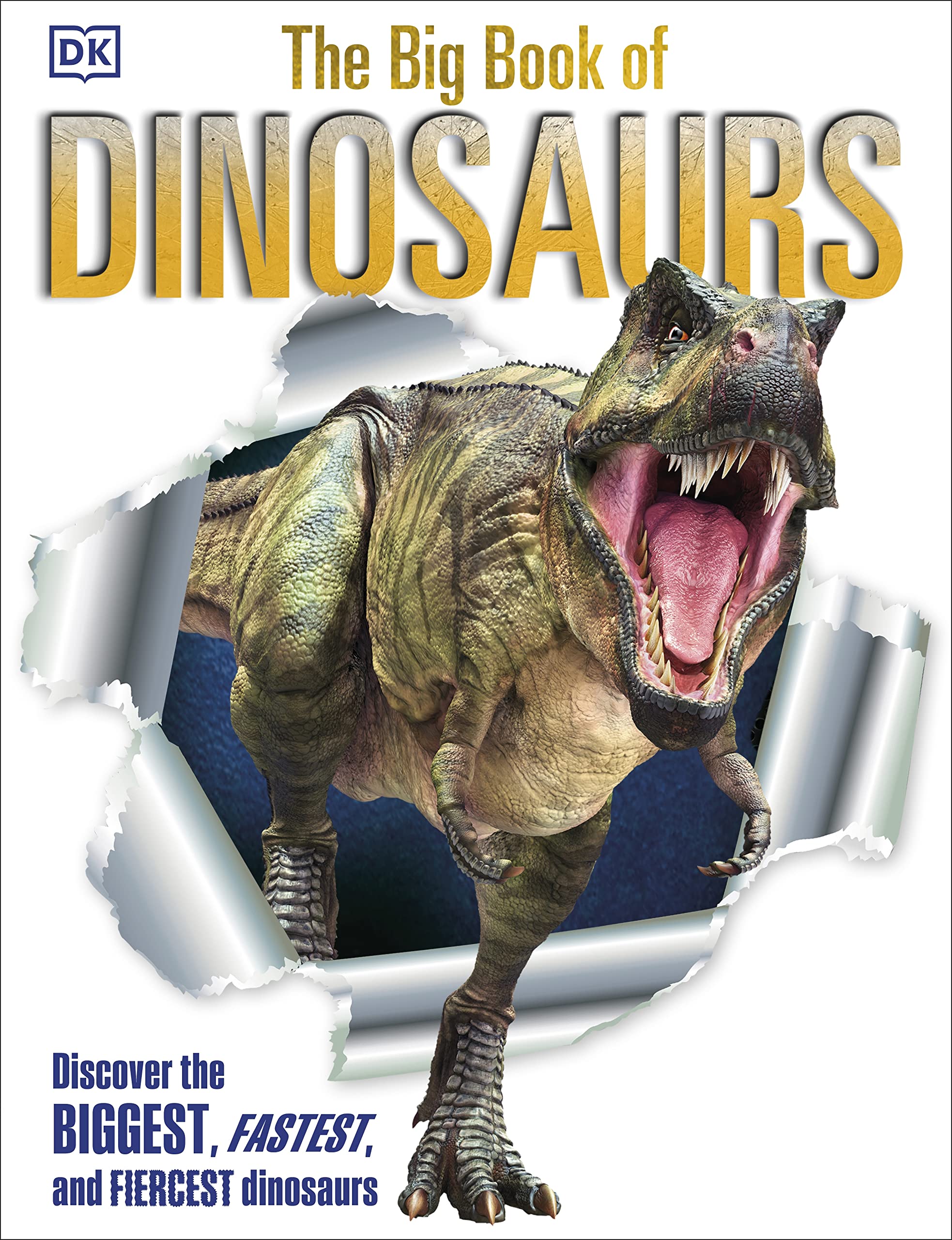 **The Big Book of Dinosaurs – DK Big Books | Kids Educational Dinosaur Encyclopedia | Perfect for Learning, Gifts & Classroom Activities**