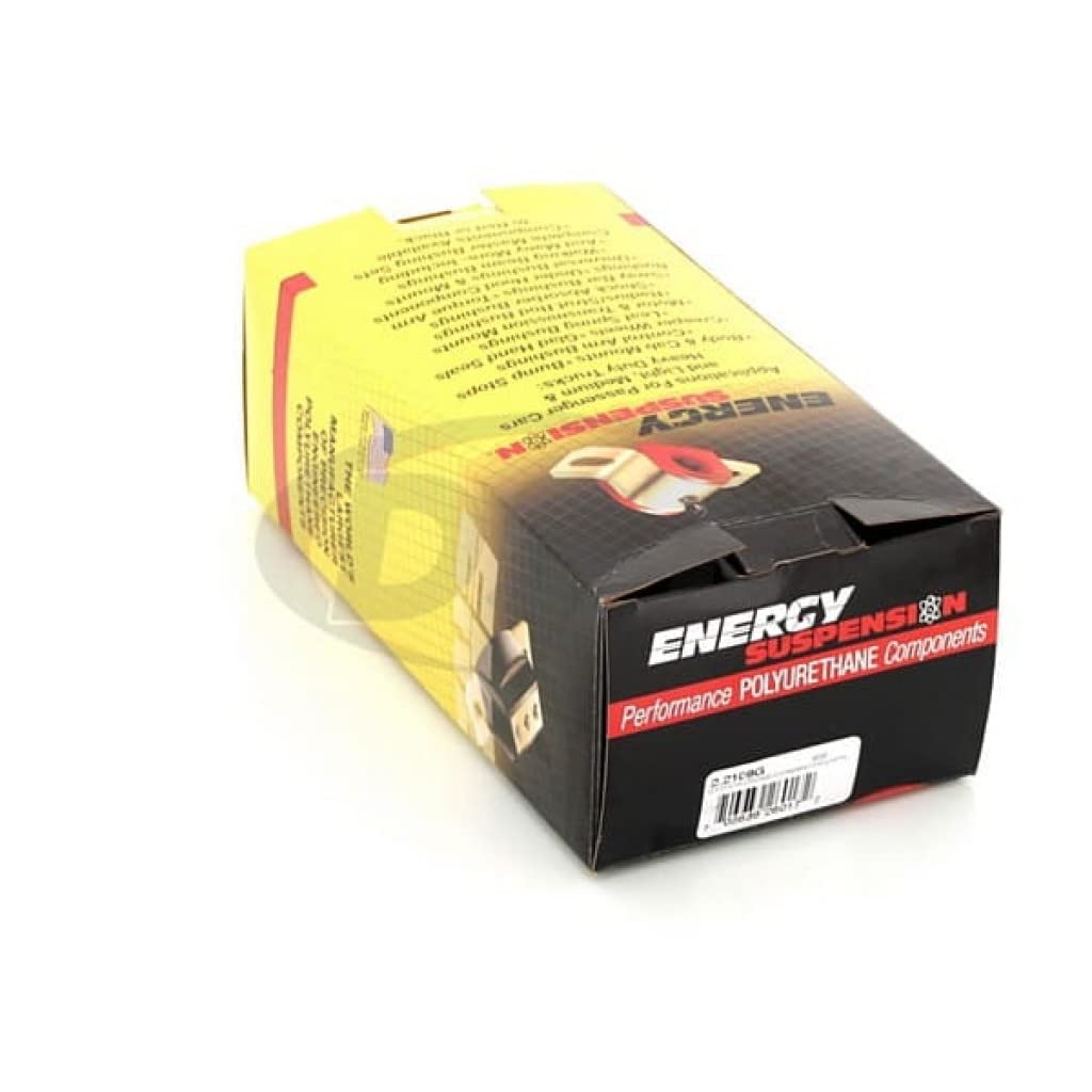 Energy Suspension Spring Bushings for 1986-1992 Jeep Comanche - Black 2.2109G | Durable Suspension Upgrade for Off-Roading & Smooth Ride