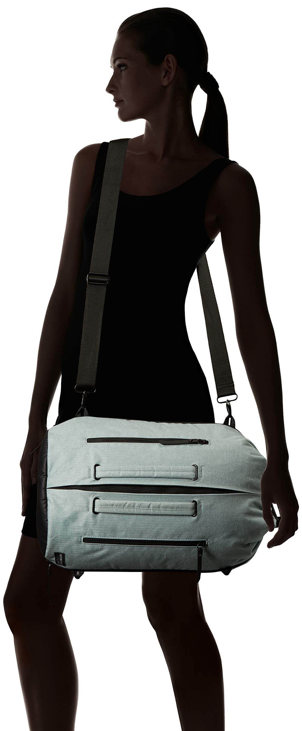 Sherpani Fury Durable Nylon Laptop Backpack & Duffel Bag for Men & Women - 15 Inch Laptop Compartment - Perfect for Travel, Work & Gym Use