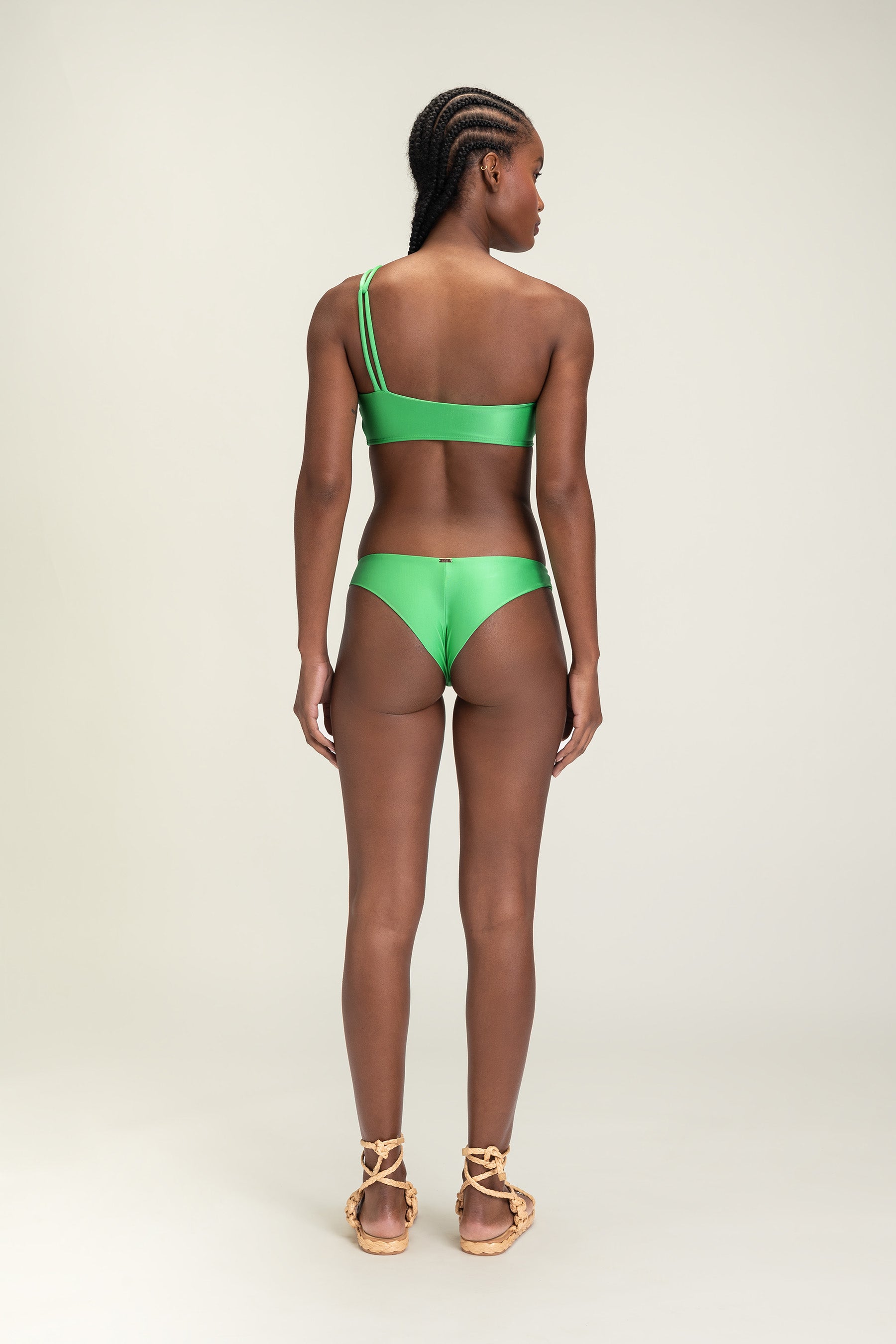 Lux Thong Bikini Bottom - High Waisted Sexy Swimwear for Women, Comfortable & Stretchy Fabric - Perfect for Beach, Pool Party & Vacation