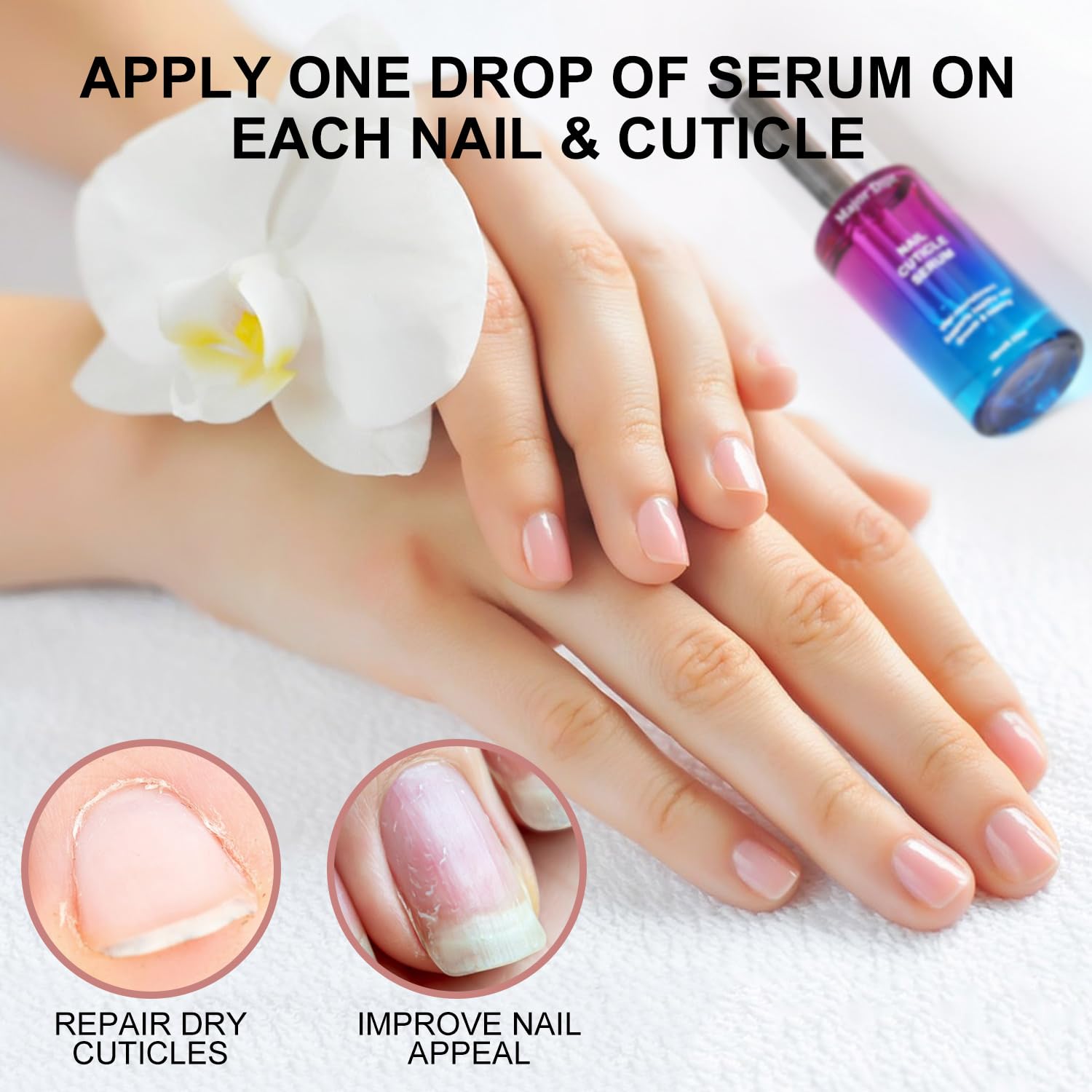 Premium Dijit Cuticle Oil for Nails - 10ML Nail Growth Treatment & Cuticle Softener | Moisturizing Nail Repair Oil with Gel Formula | Perfect for Manicures, Dry Cuticles & Nail Care Routine