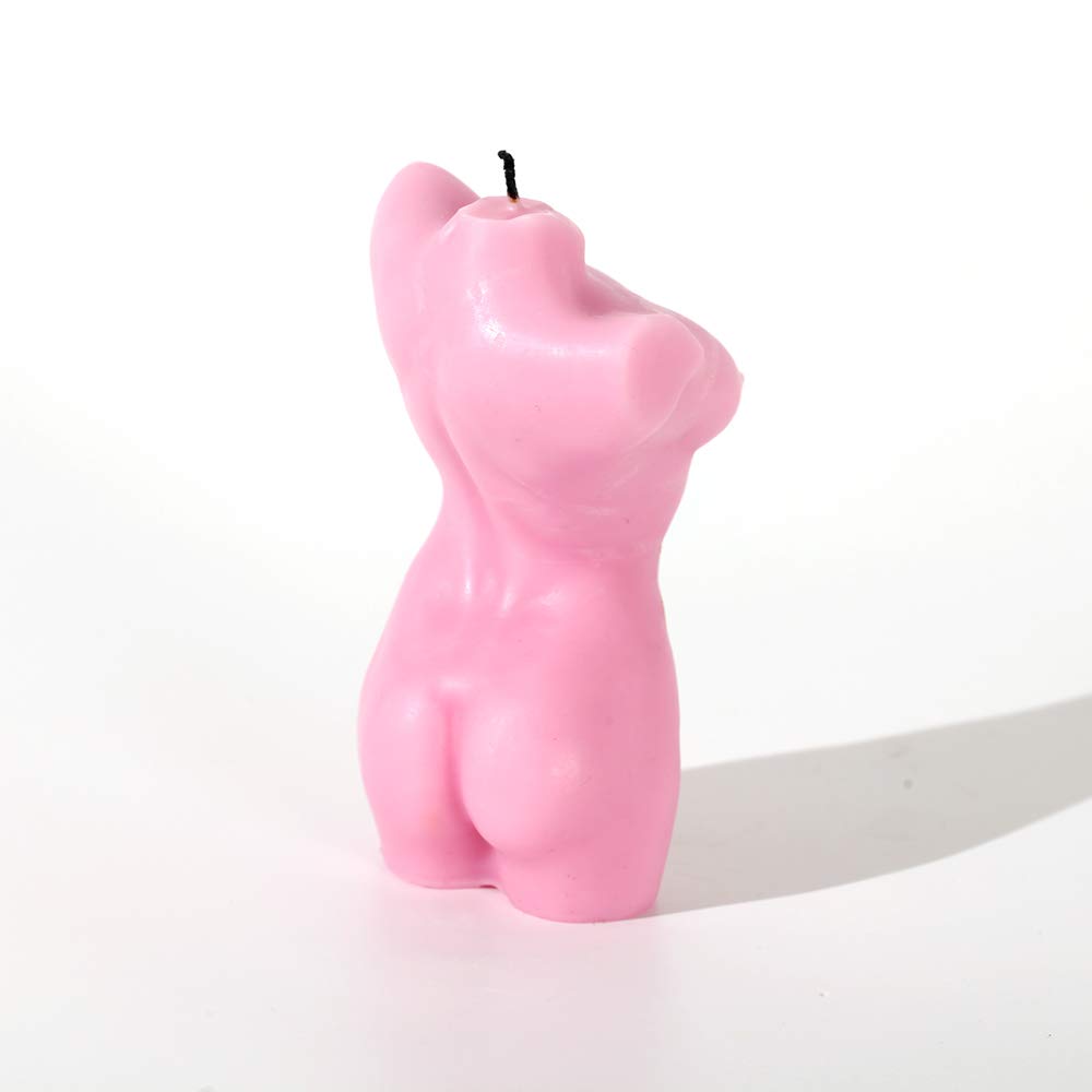 NICOLE 3D Silicone Female Body Mold for DIY Nude Candle Making - Perfect for Home Decor, Romantic Gifts & Spa Relaxation