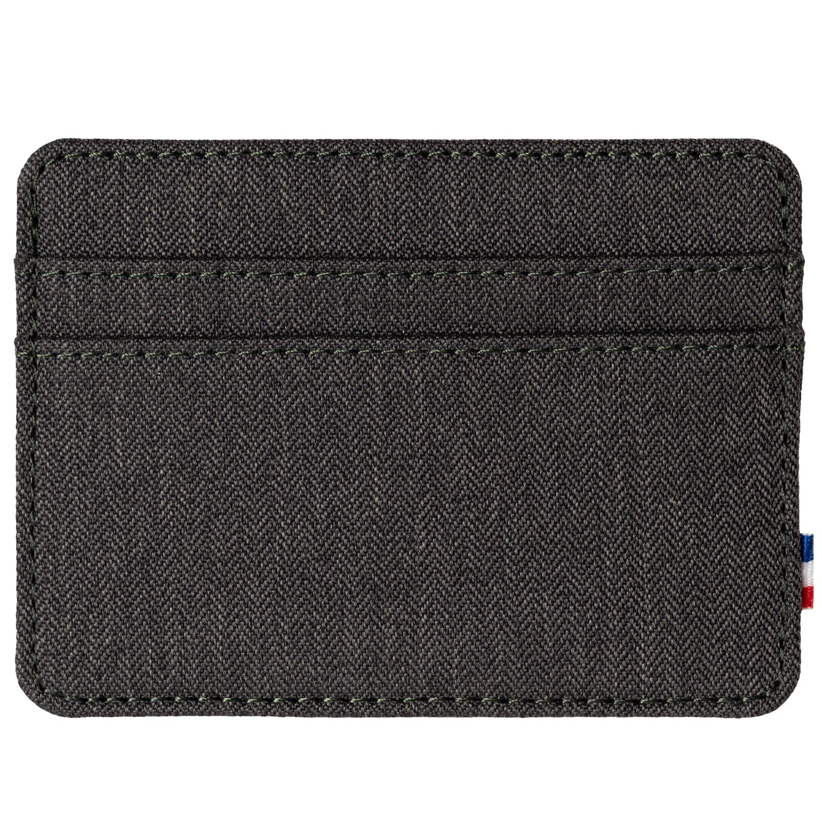 Qbool Slim RFID Blocking Front Pocket Wallet for Men - Minimalist Design with Cash Slot & Credit Card Holder (Dark Grey) | Perfect for Travel, Business & Everyday Use