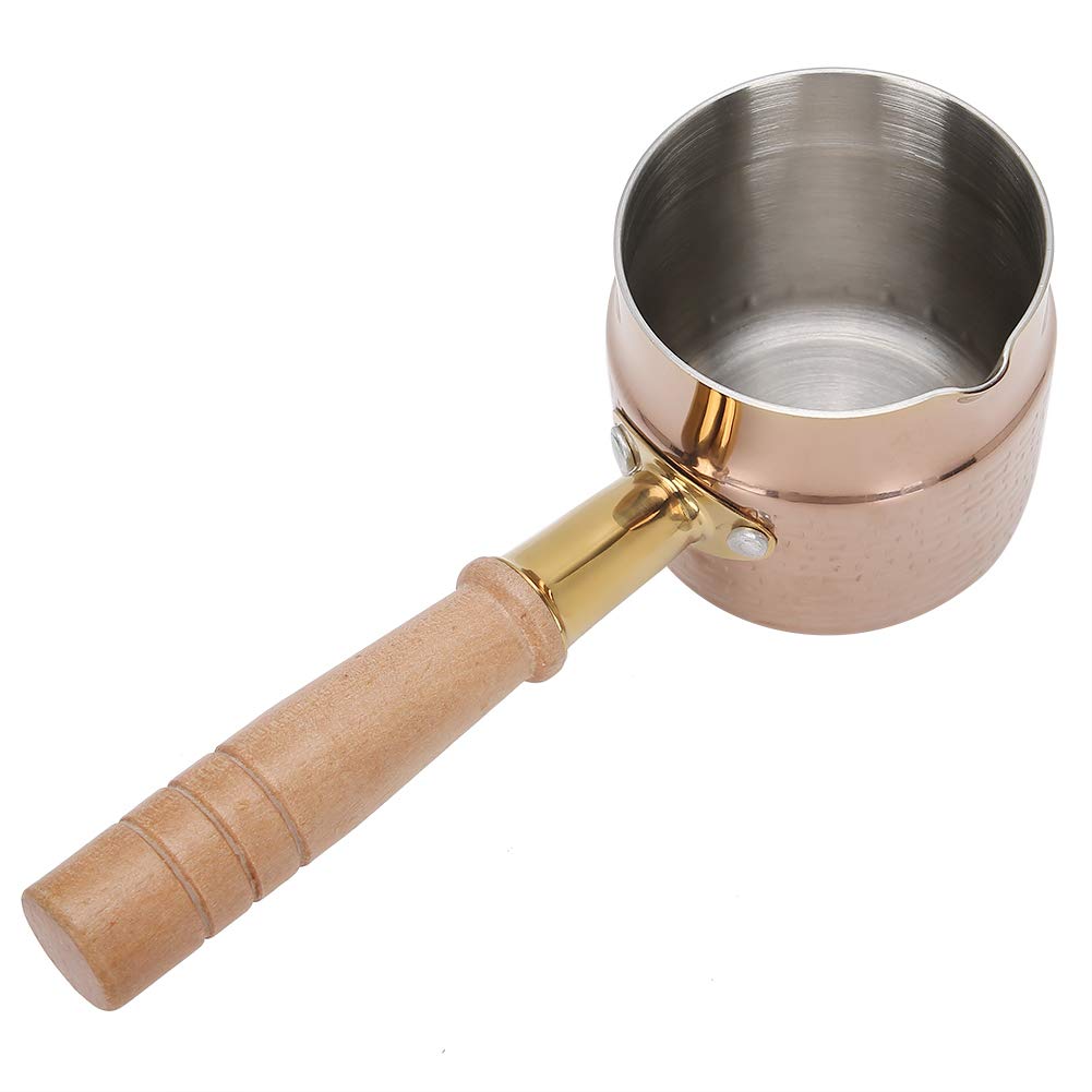 Premium Stainless Steel Butter Warmer & Measuring Pan - Thickened Milk Pot for Melting Butter, Chocolate, Sauces - Ideal for Restaurants, Kitchens & Home Baking Use