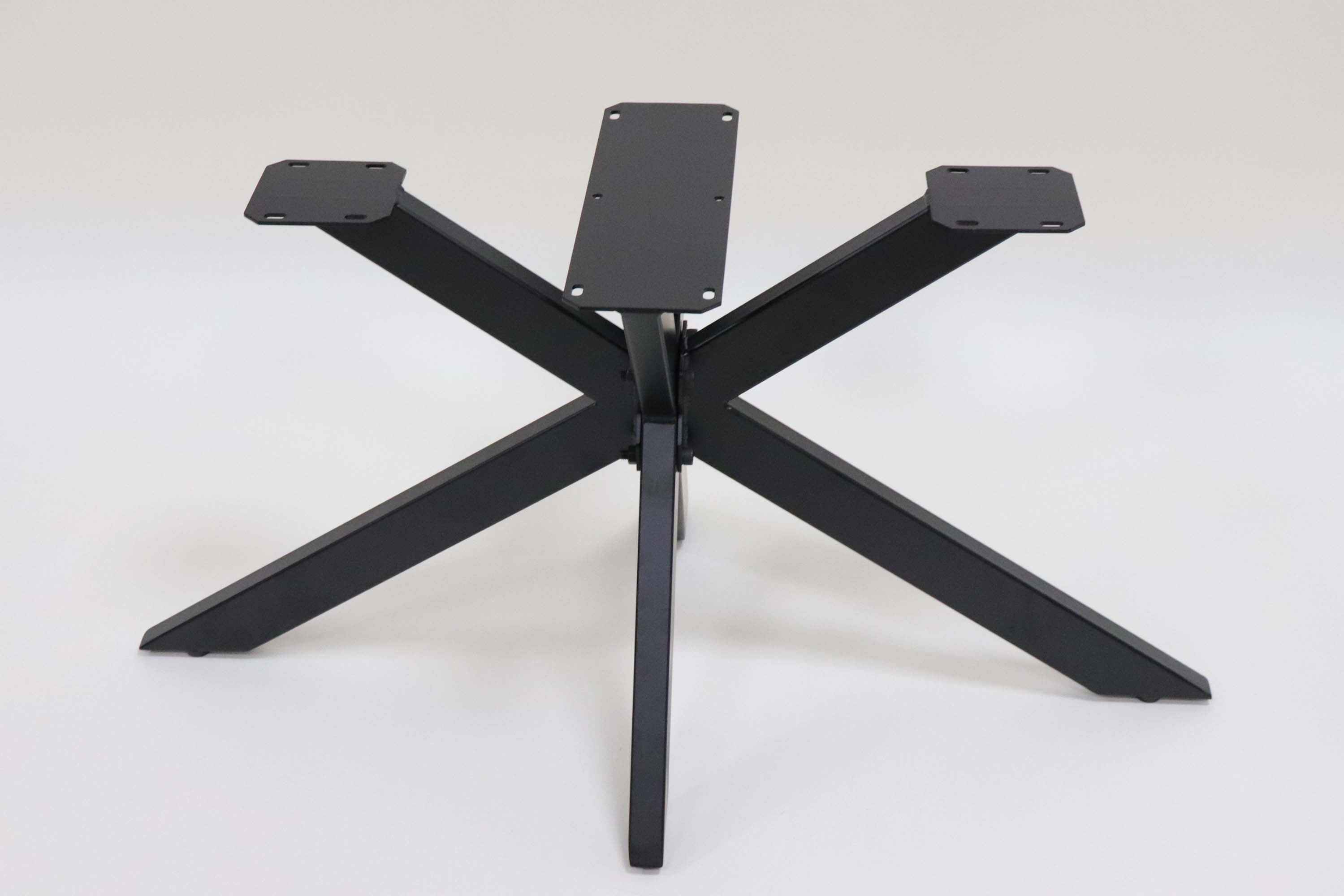 Spider Shape Coffee Table Base SS1320 - Modern & Sturdy Metal Legs for Living Room, Dining Room, or Office Furniture