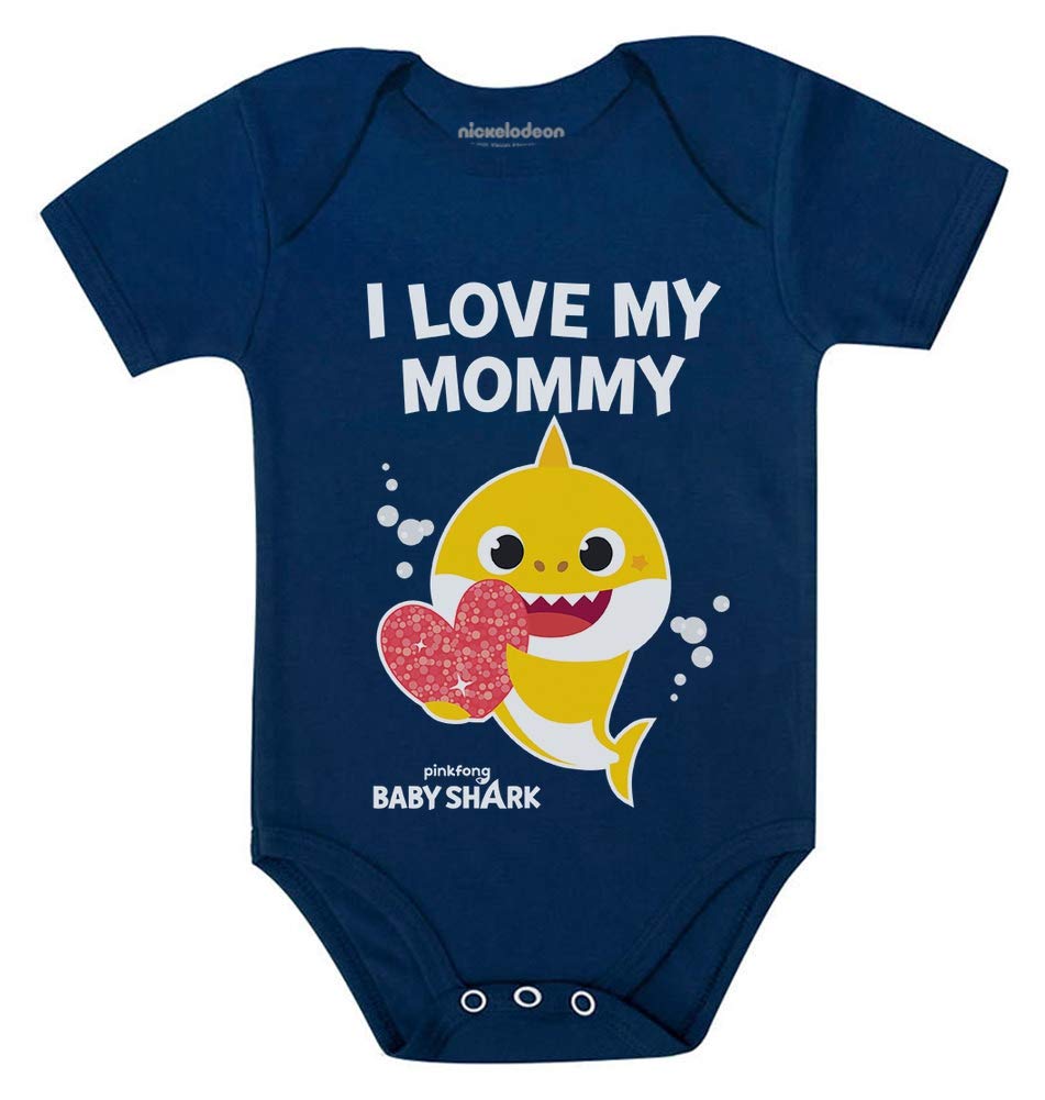 Baby Shark Doo Doo Doo Outfit - Cute Mother's Day Gift for Baby Boys & Girls | Matching Mom & Baby Bodysuit for Family Photos & Special Occasions